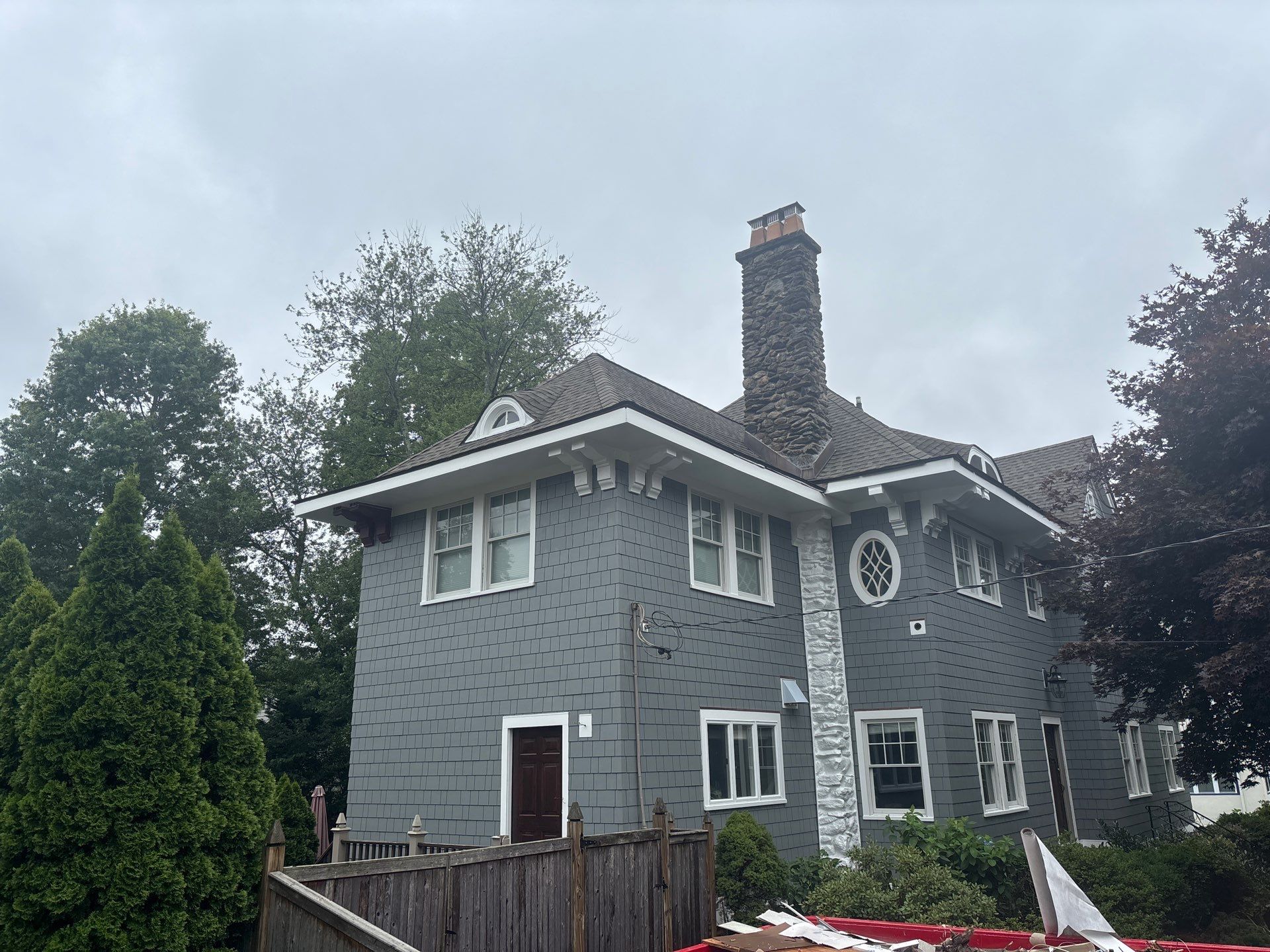 James Hardie Shingle on a Historic Craftsman in New Rochelle, NY by Ideal Siding - Westchester