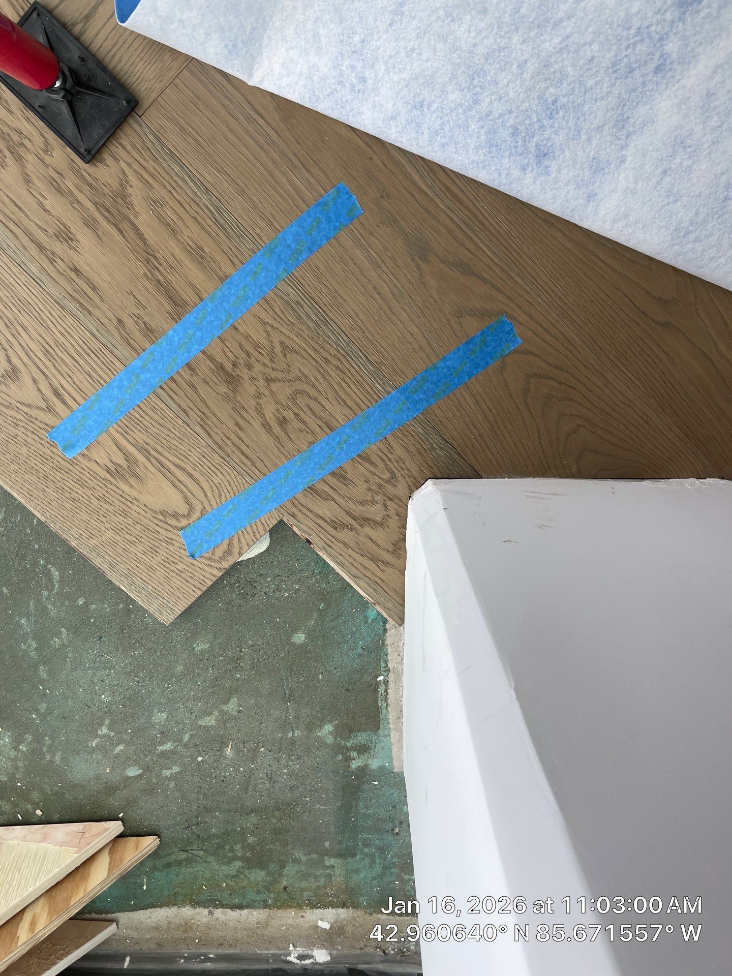 Herringbone Feature! by RTBaldwin Hardwood Floors