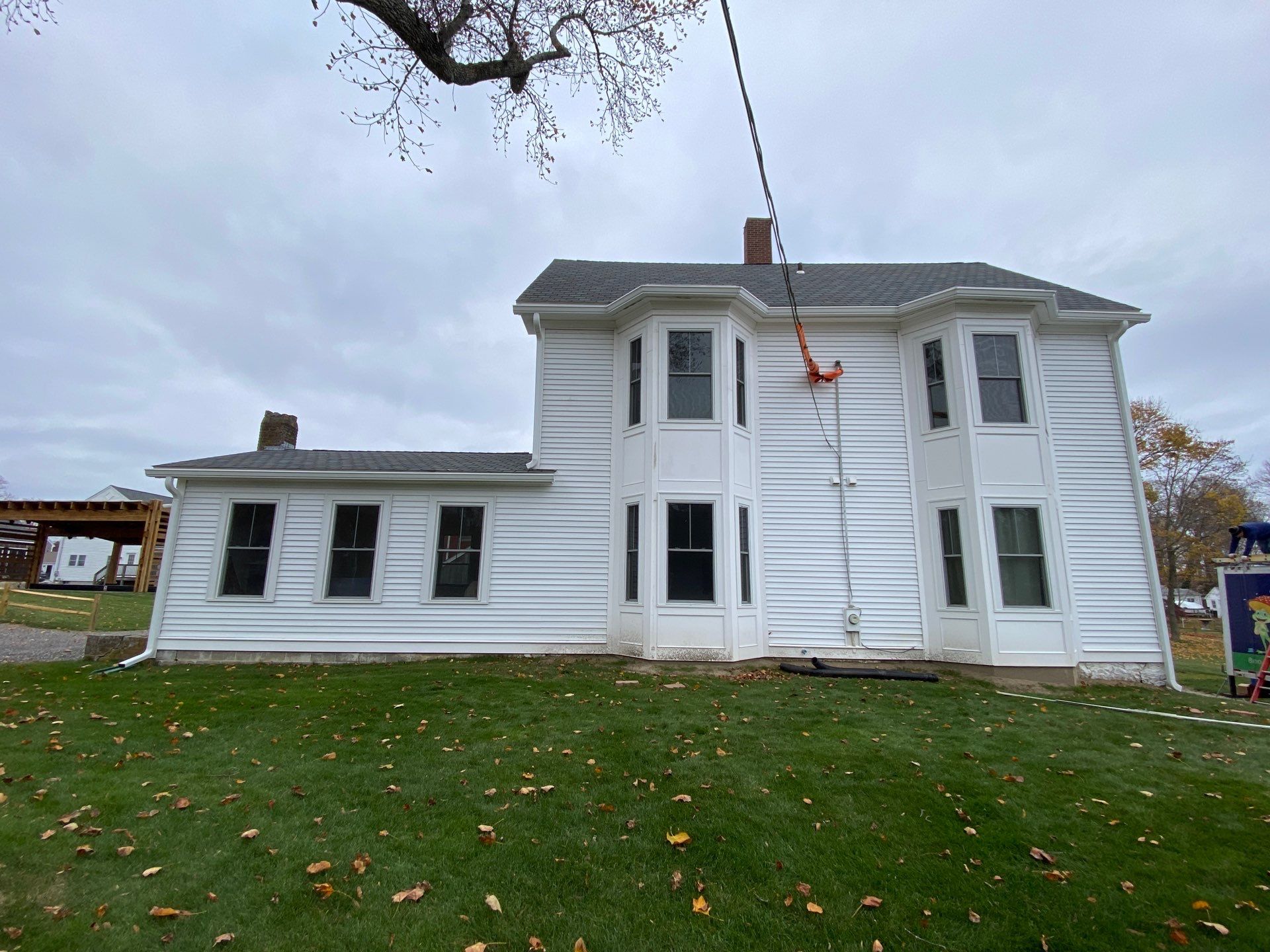 6" K Style Gutter Install in Plymouth MA by Gutter Pro Enterprises