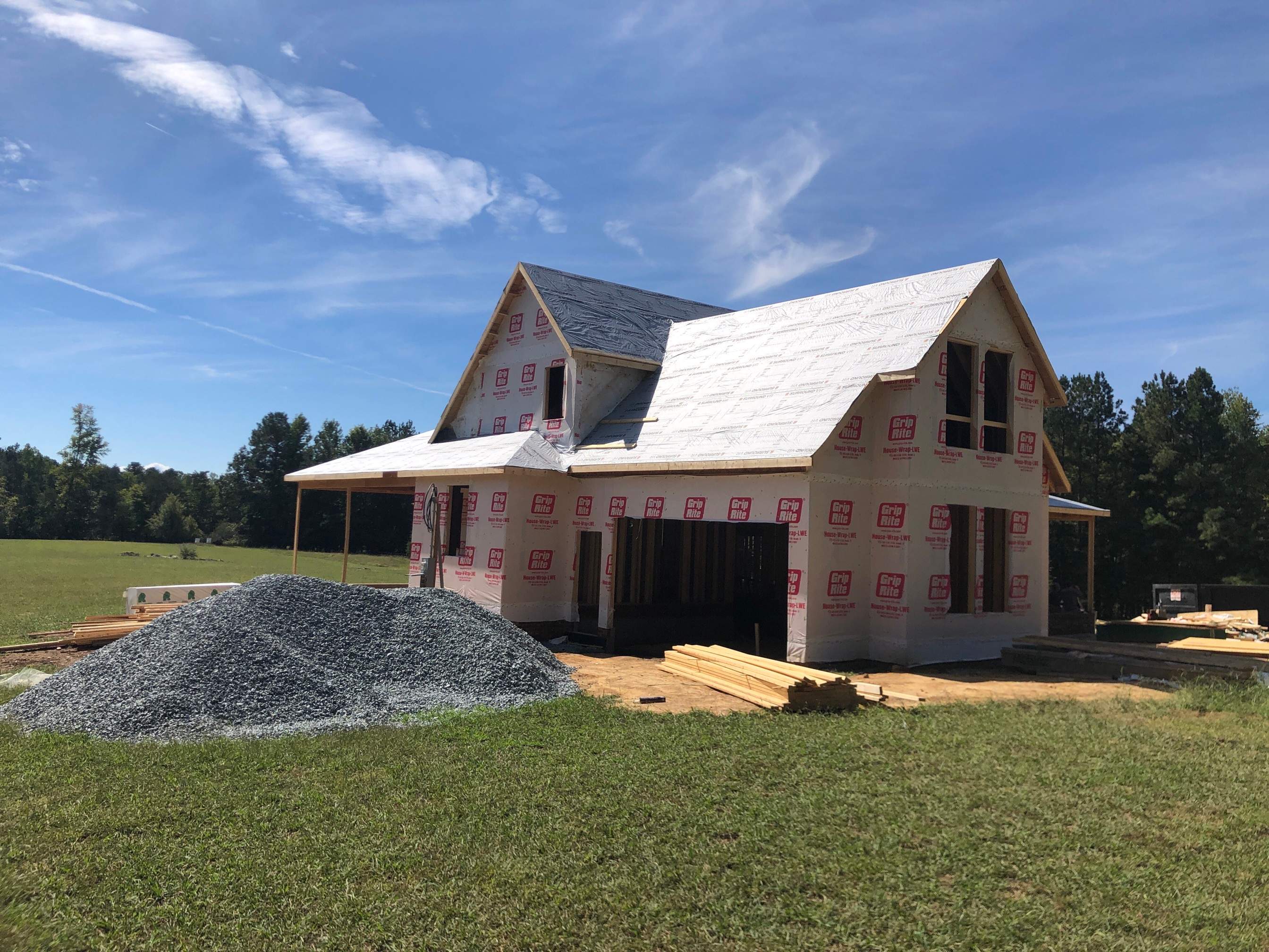 Custom Home Metal Roof Installation by Just In Time Roofing and Restoration