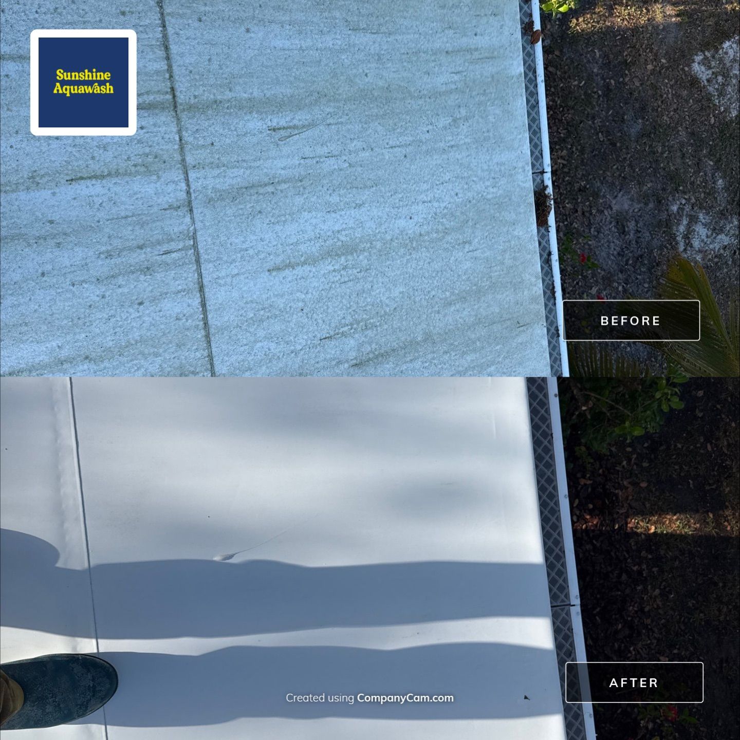 TPO Membrane & Metal Roof Cleaning + Gutter Cleaning in Fisherman’s Cove RV Park, Terra Ceia, FL | Sunshine AquaWash by Sunshine AquaWash