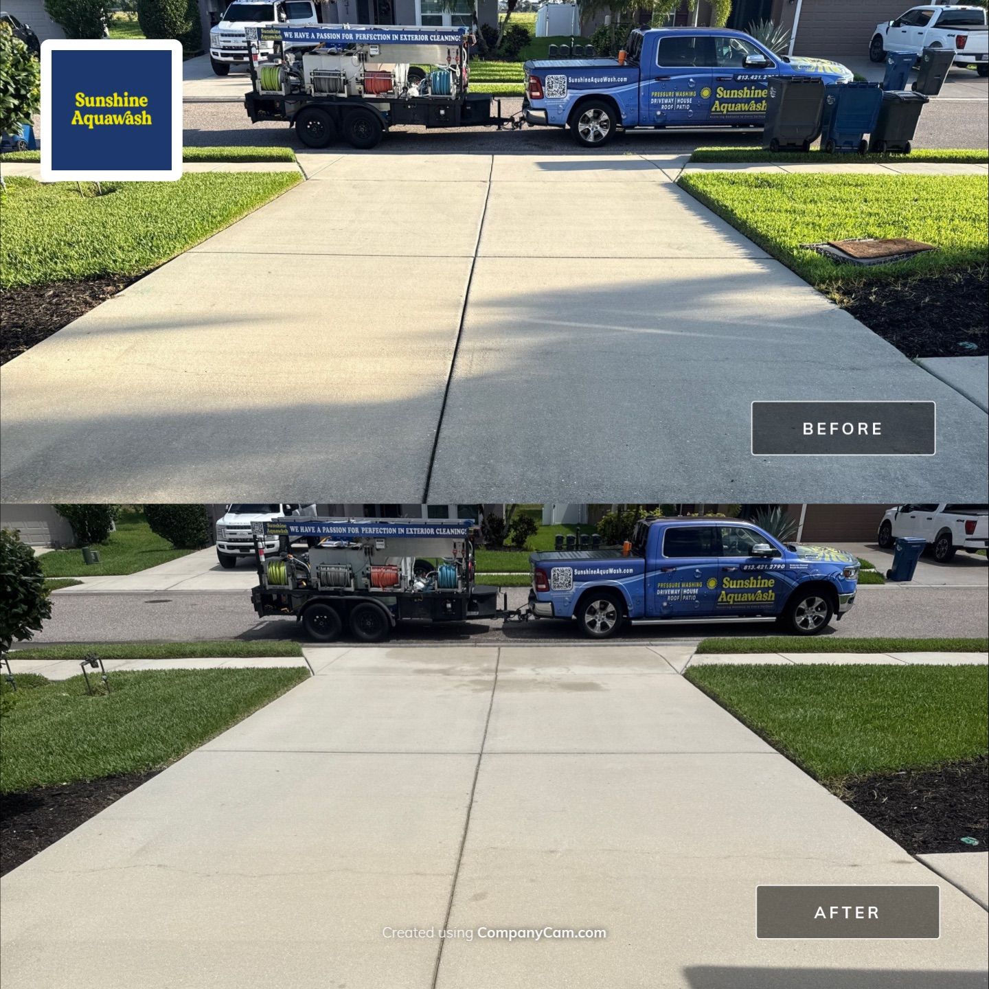 Complete Exterior Cleaning for Home Sale Preparation in Copperstone – Parrish, FL 34219 by Sunshine AquaWash