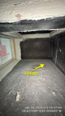 Air Duct Bath Fan Exhaust Cleaning in Orlando