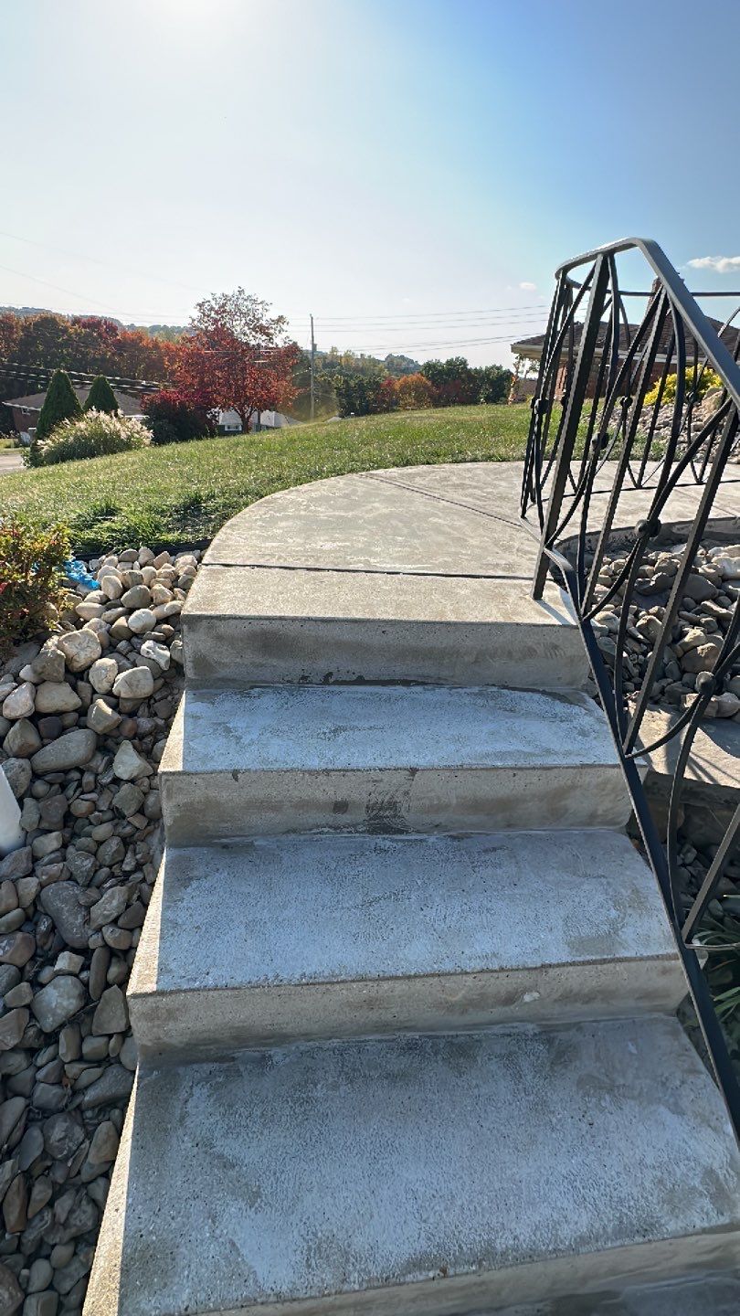 Driveway + Porch + Steps + Walkway Project in Robinson by Floors in a Day, Inc