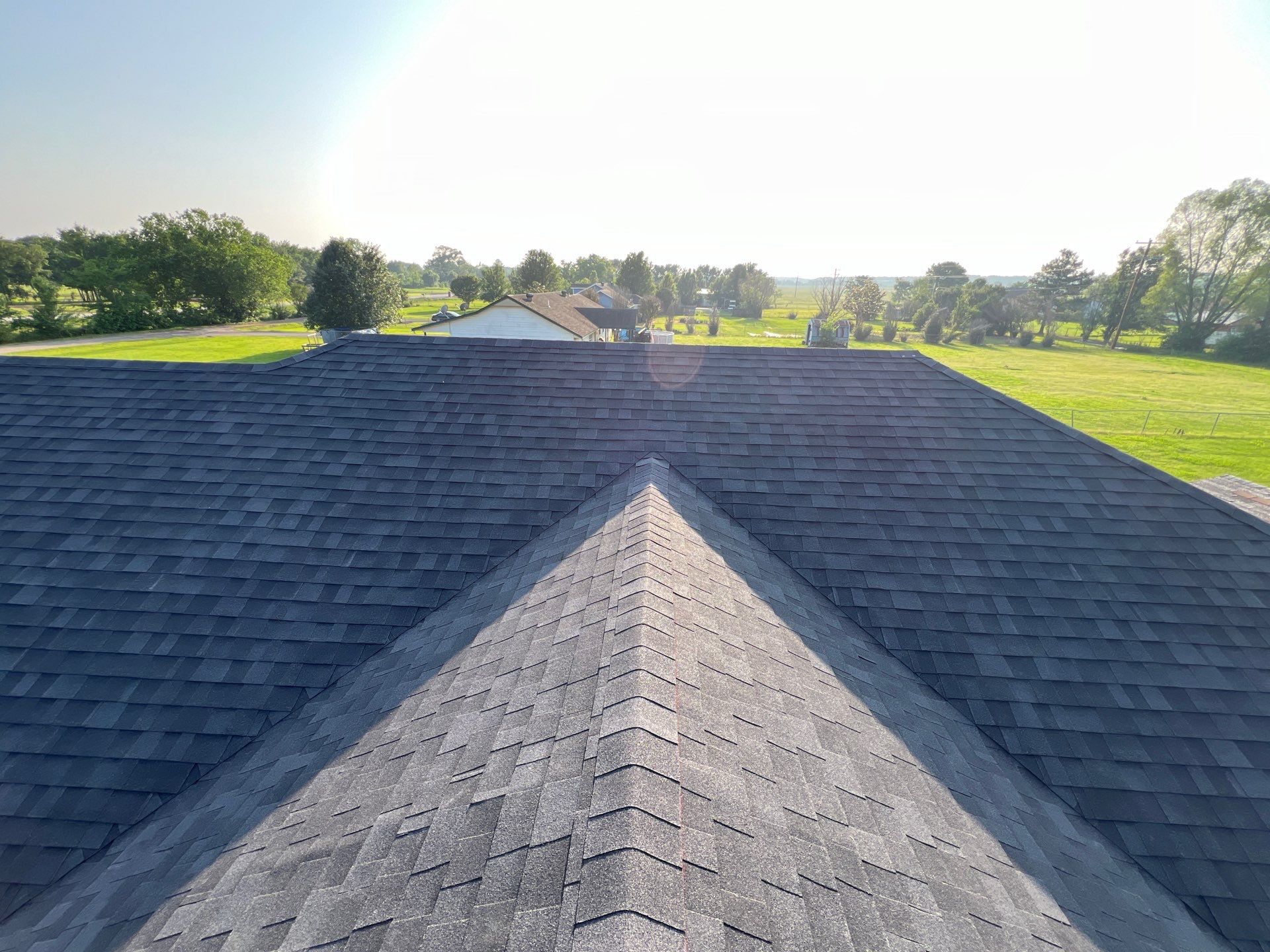 Roof replacement in Panama, OK by In & Out Construction & Remodeling, LLC