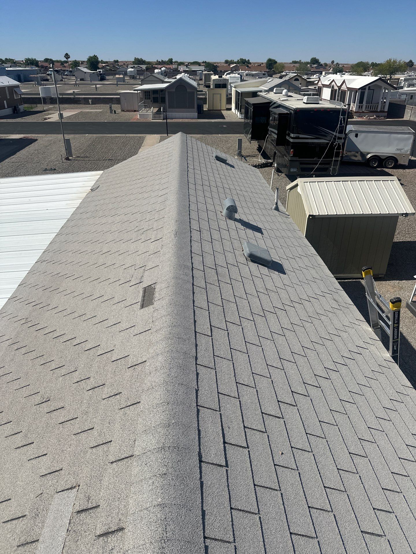 Silver Birch Shingles by Reimagine Roofing