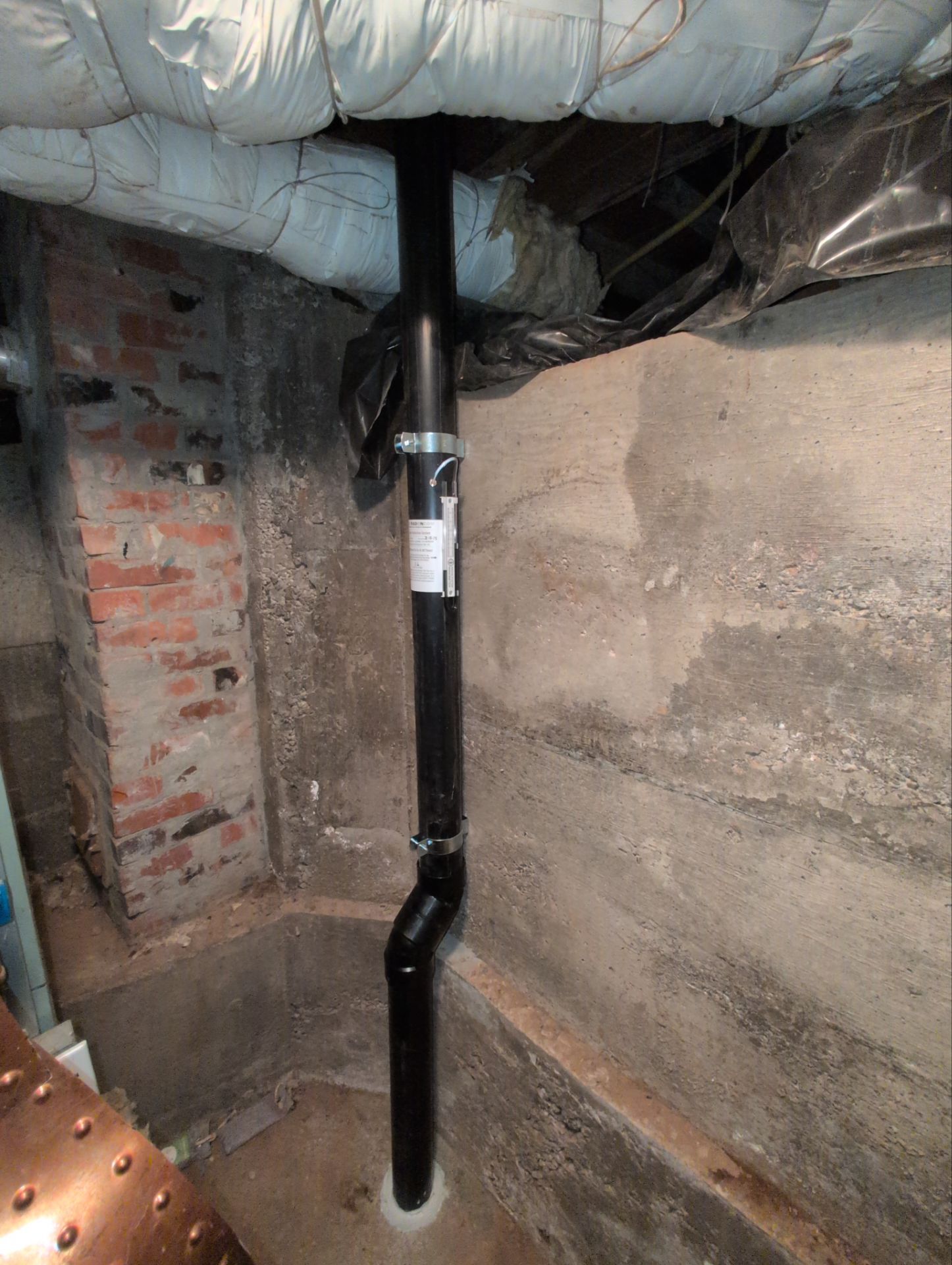 Subslab Radon System by JustRadon.Com