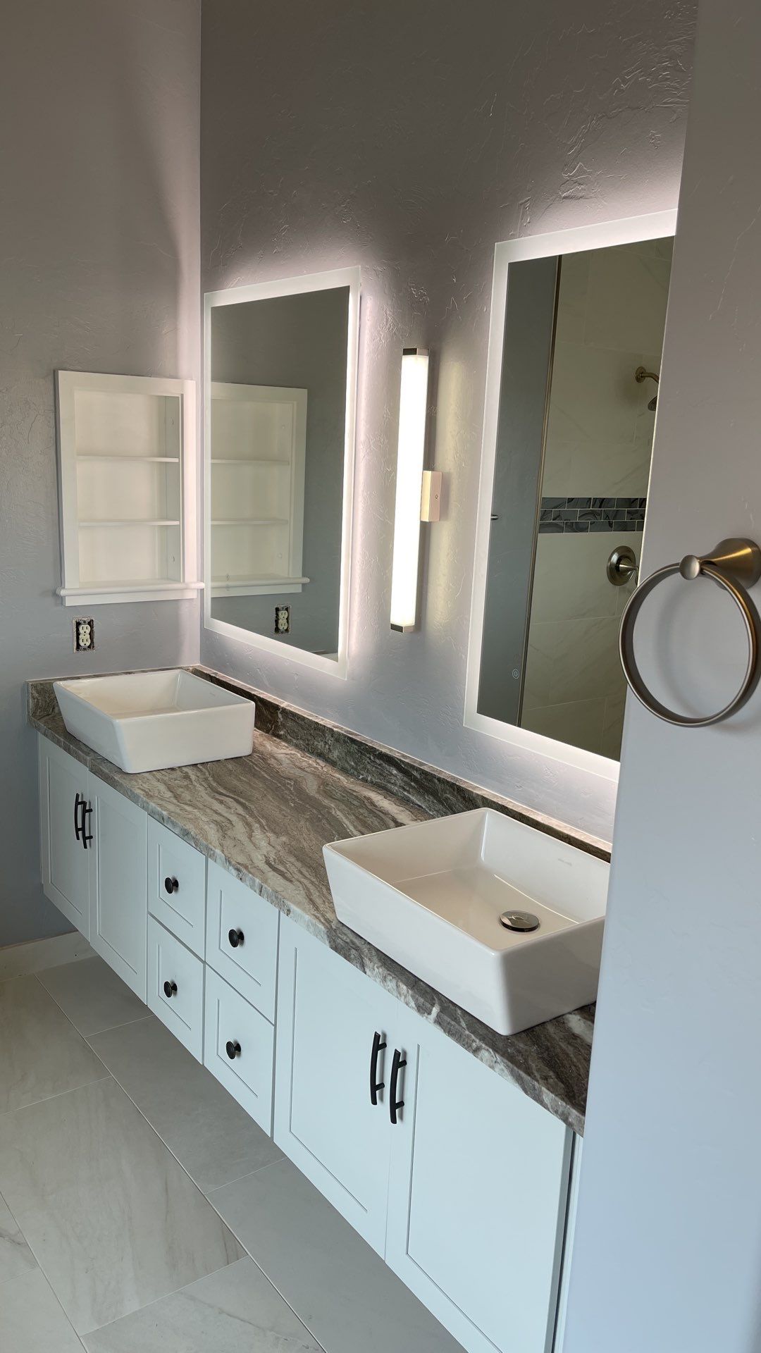Paisaje Bathroom Remodel by Workman Company LLC 