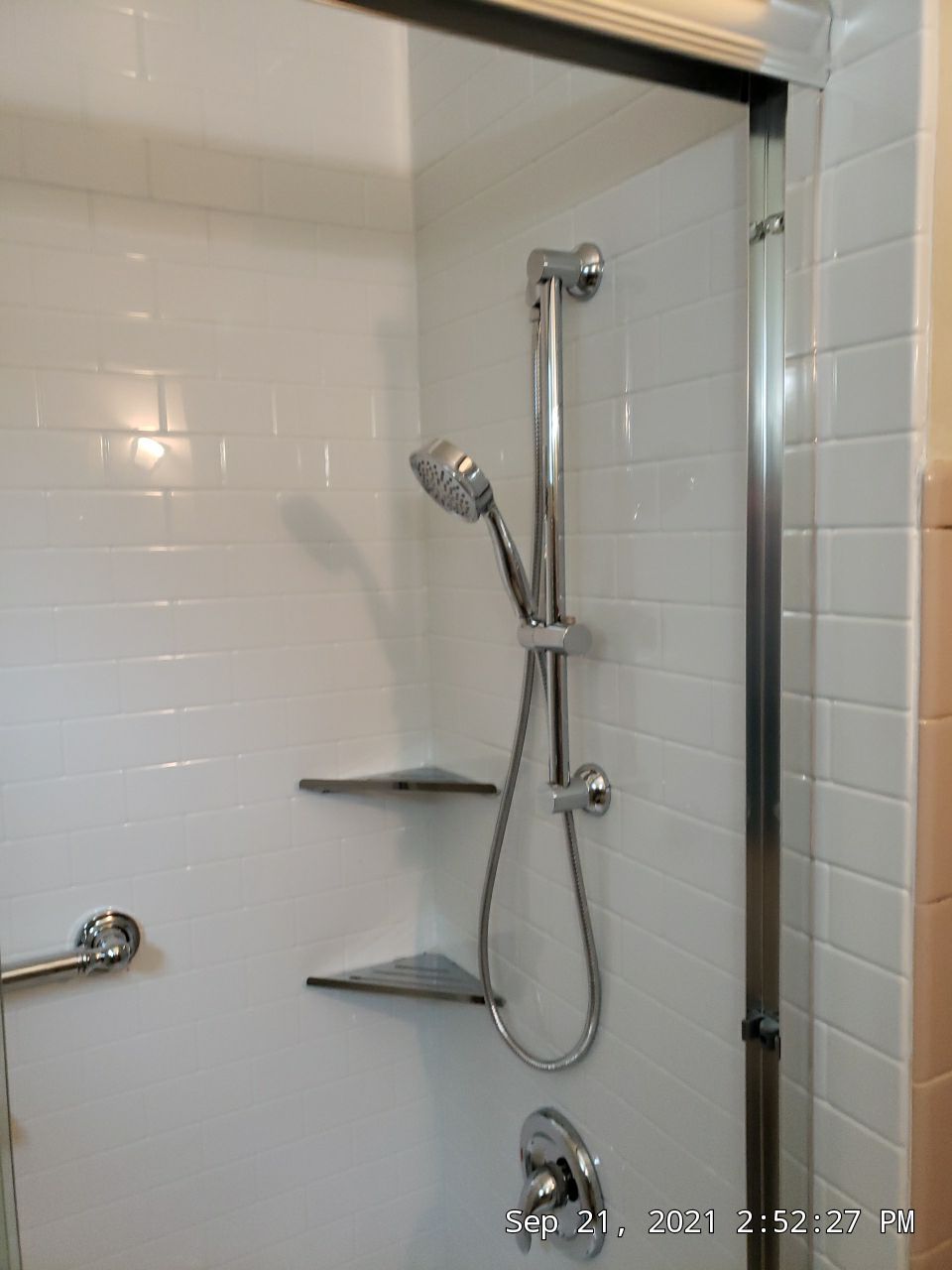 Tub to Shower Conversion using BCI Acrylic Shower System by Secure Construction Company Inc