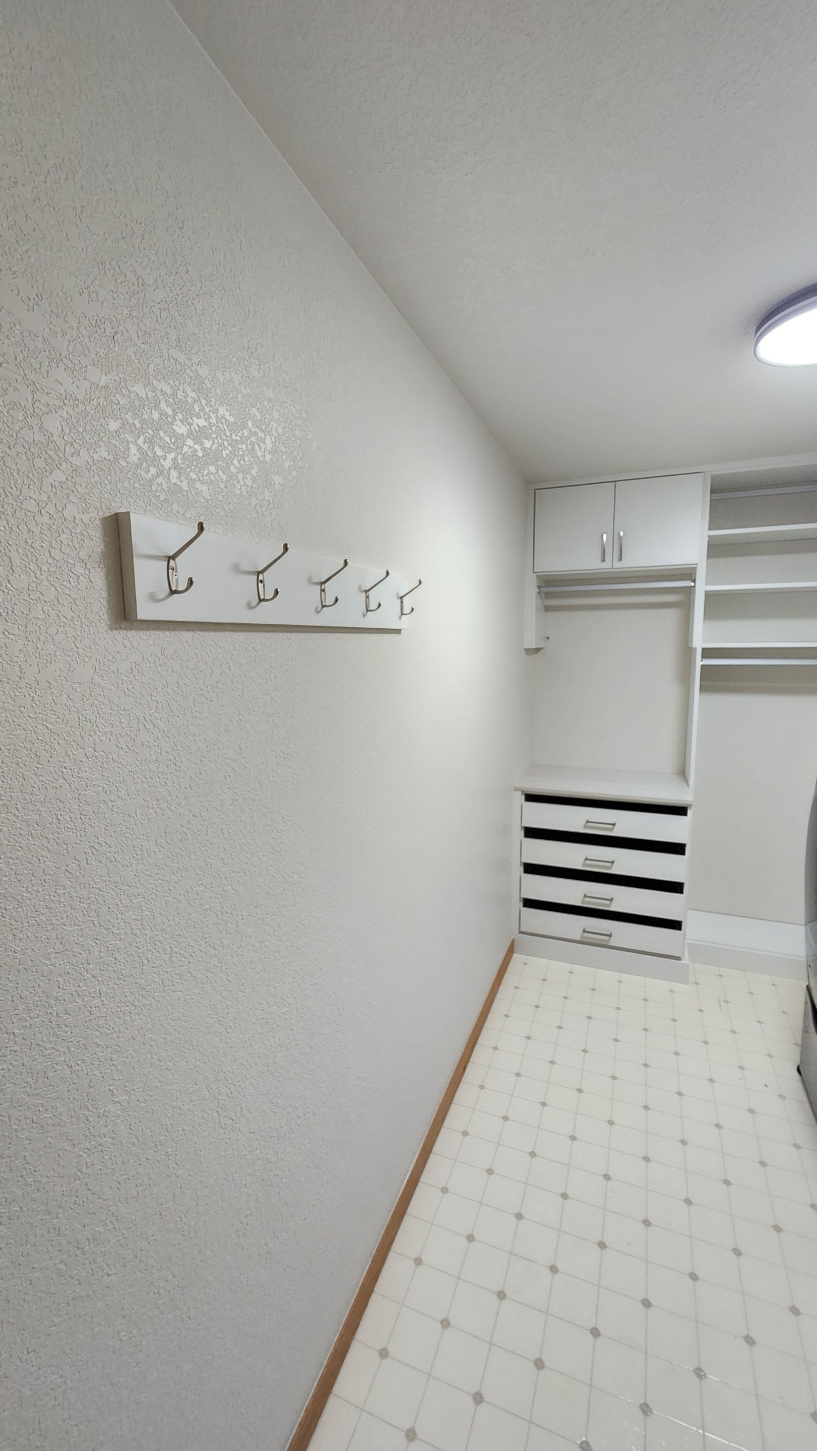 Longmont Laundry Room in SuperLam White by Concept 32, Inc.