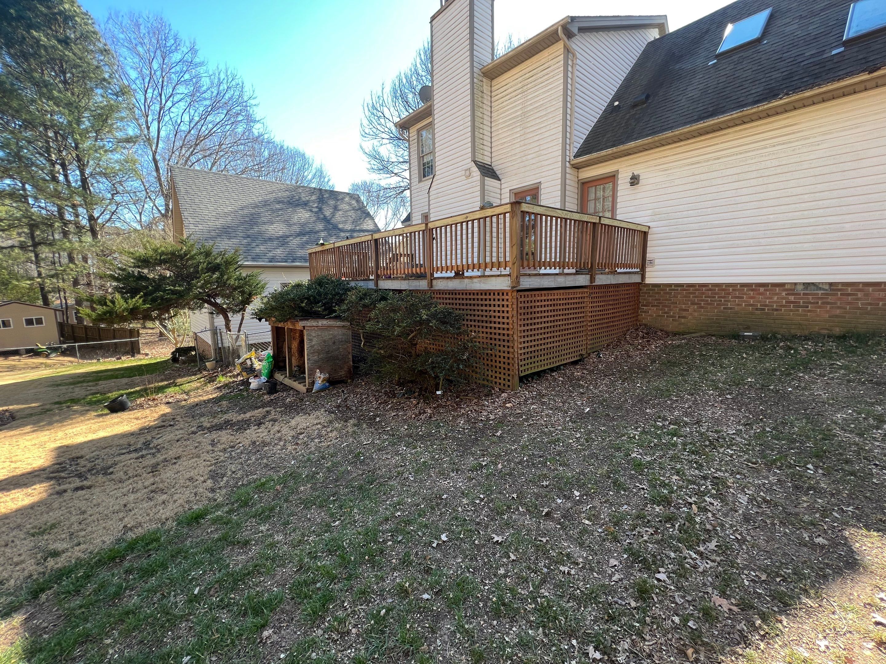 Coated Deck using Wood Sealant by DuraSeal