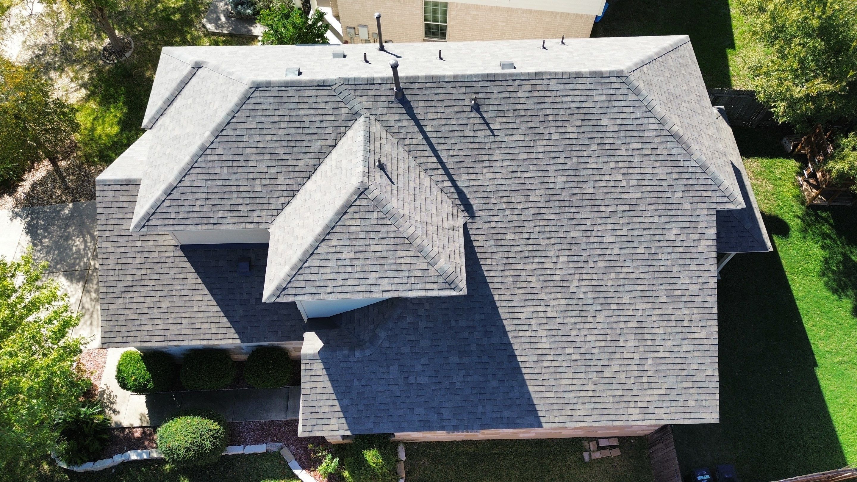 Malarkey Vista AR Weathered Wood Plus | Roof Replacement | Austin, TX by Kstylez Roofing & Construction