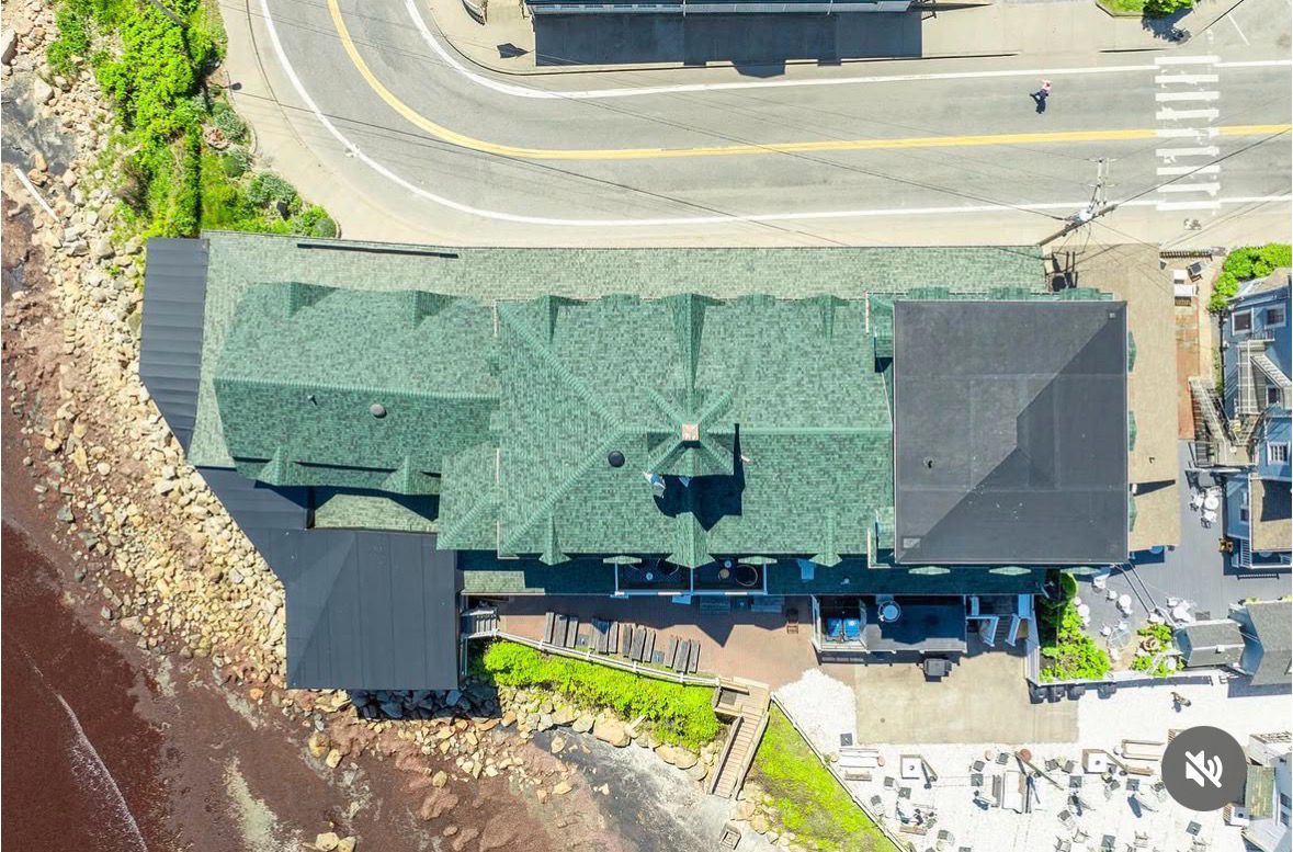 Block Island Beach House Hotel (The Surf) - Roof Restoration by Rinaldi Brothers