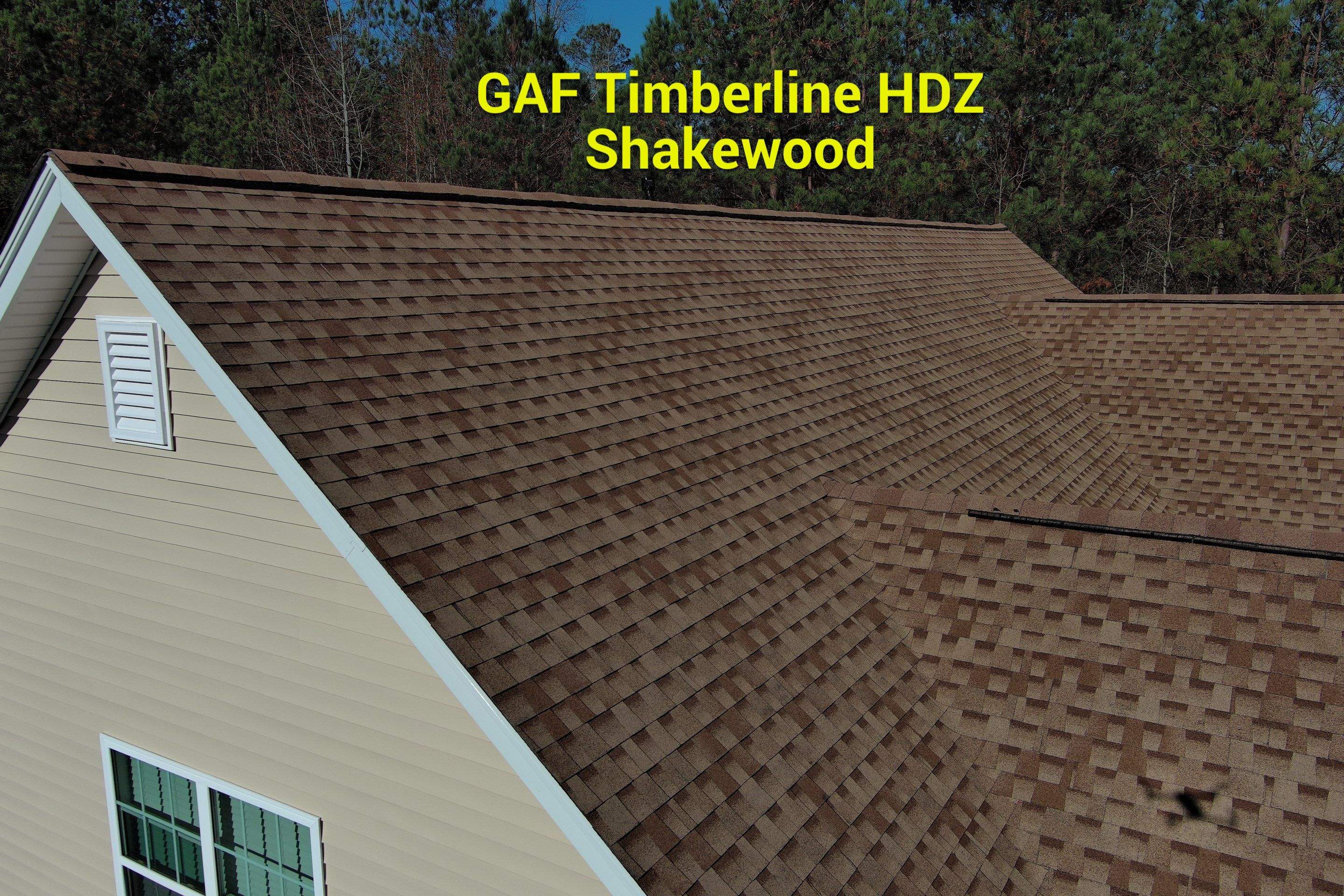 New roof installation and shingle colors by Rhino Restoration