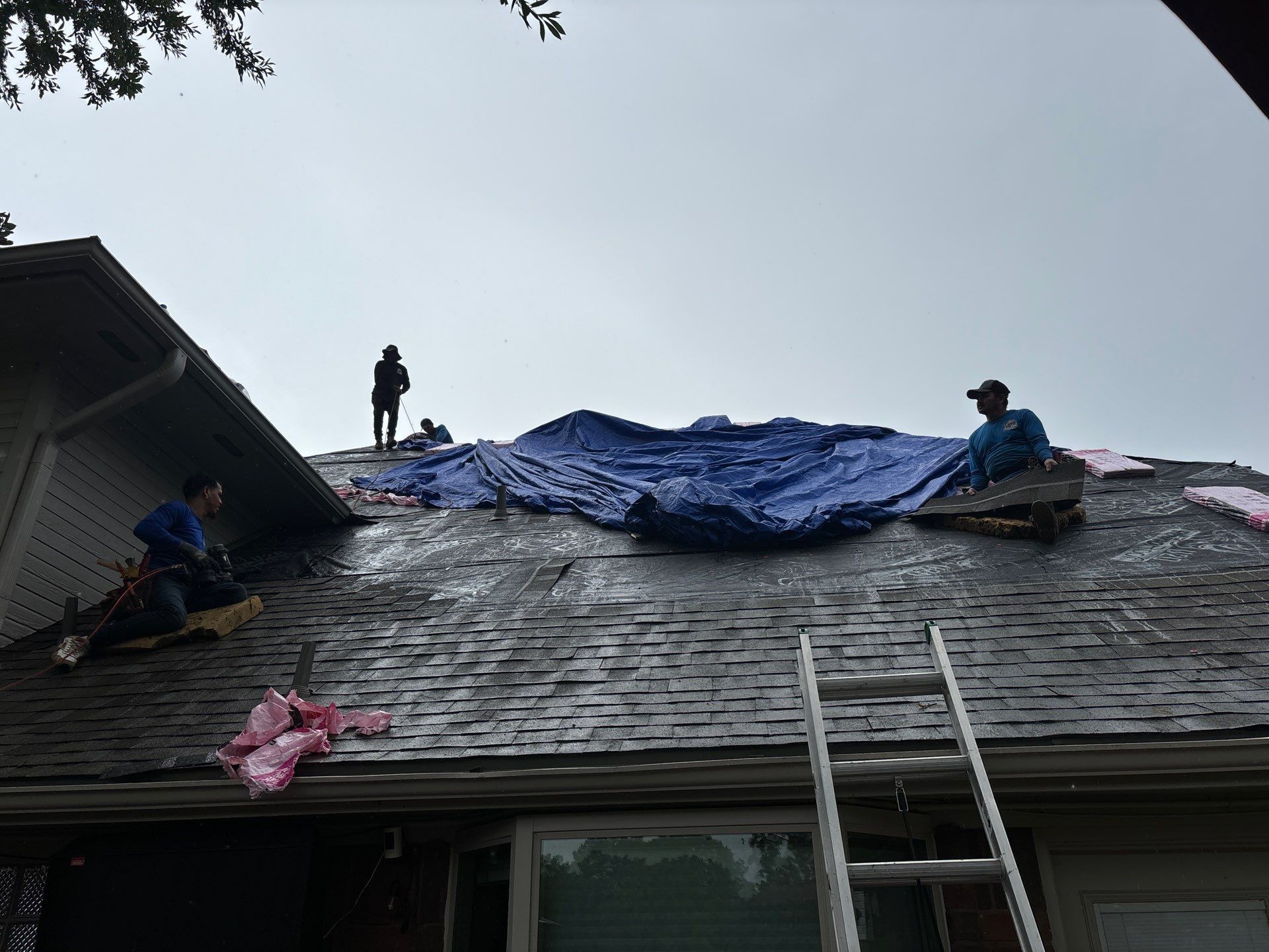 Residential Roofing Installation using Owen's Corning Duration (Lifetime) Shingles by Roof Repair Company