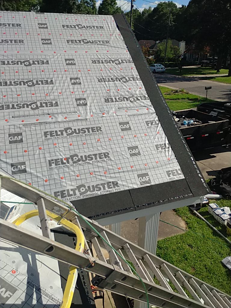 Residential Roofing Installation using Roof Replacement by American Roofing & Construction LLC