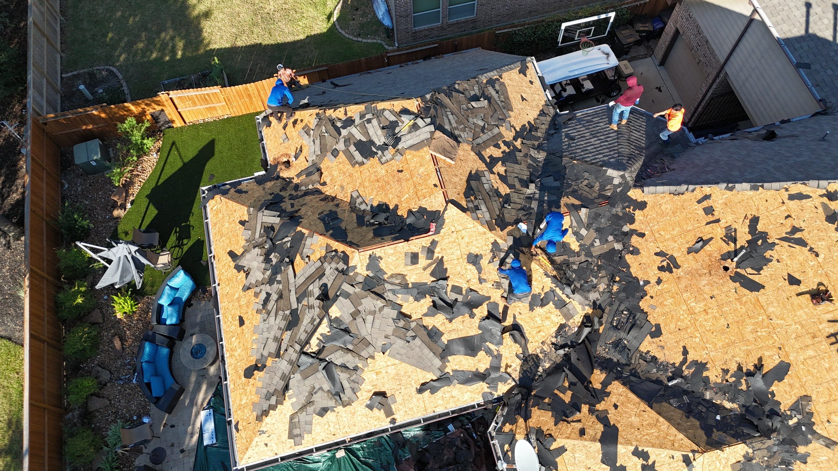 Residential Roofing Installation using IKO Dynasty by Core Four Roofing