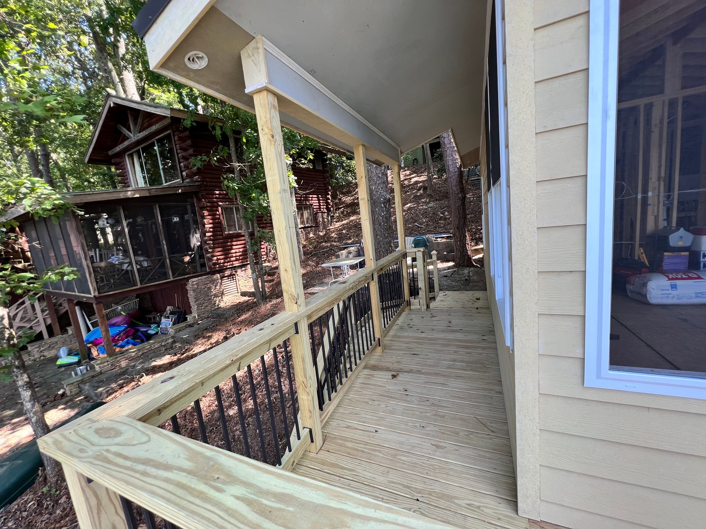Lakefront Room Addition and Custom Deck Build in Acworth by Swift Home Renovations 