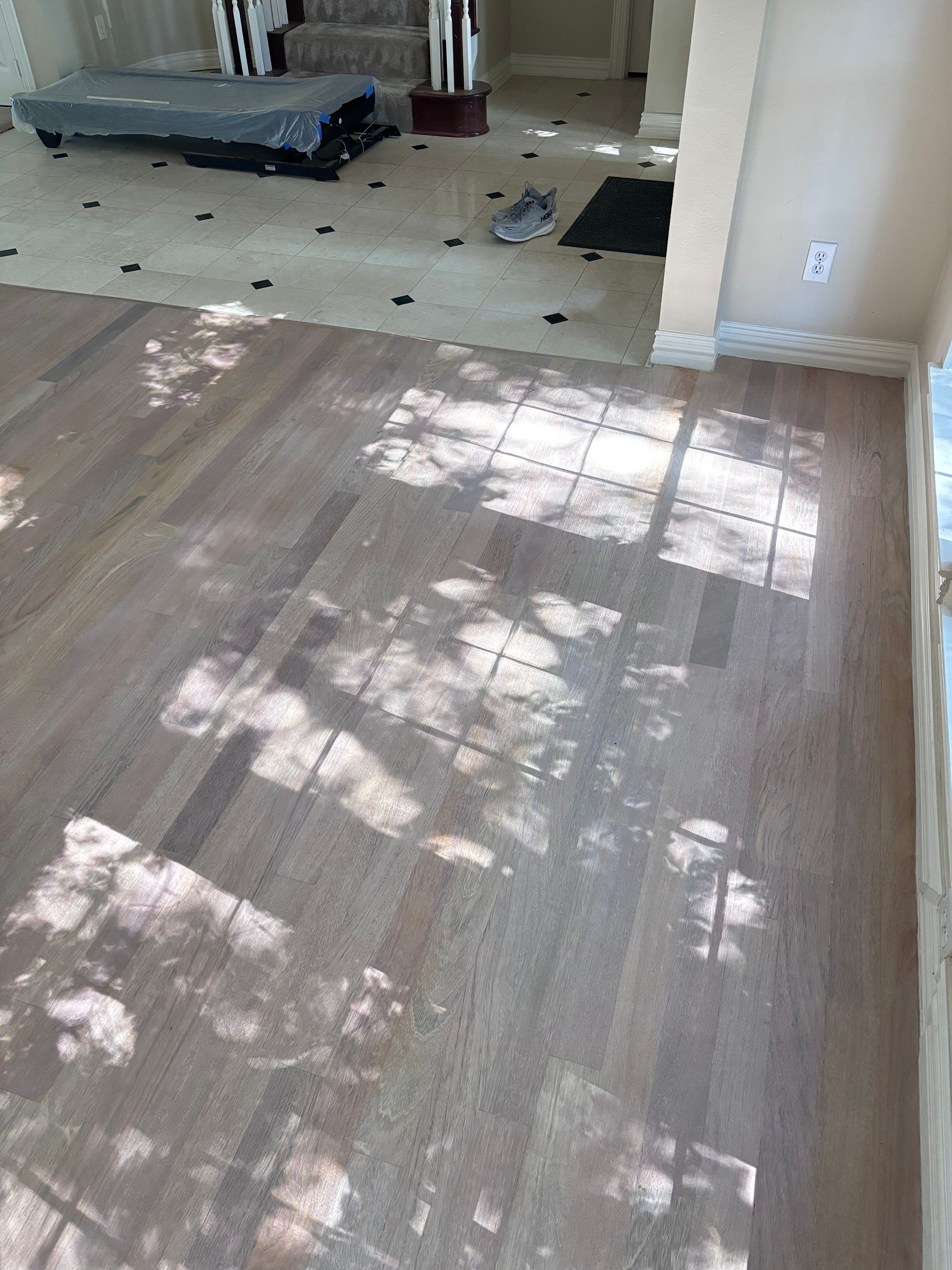 From Traditional Dark to Heavenly White by Bernard Hardwood Floors