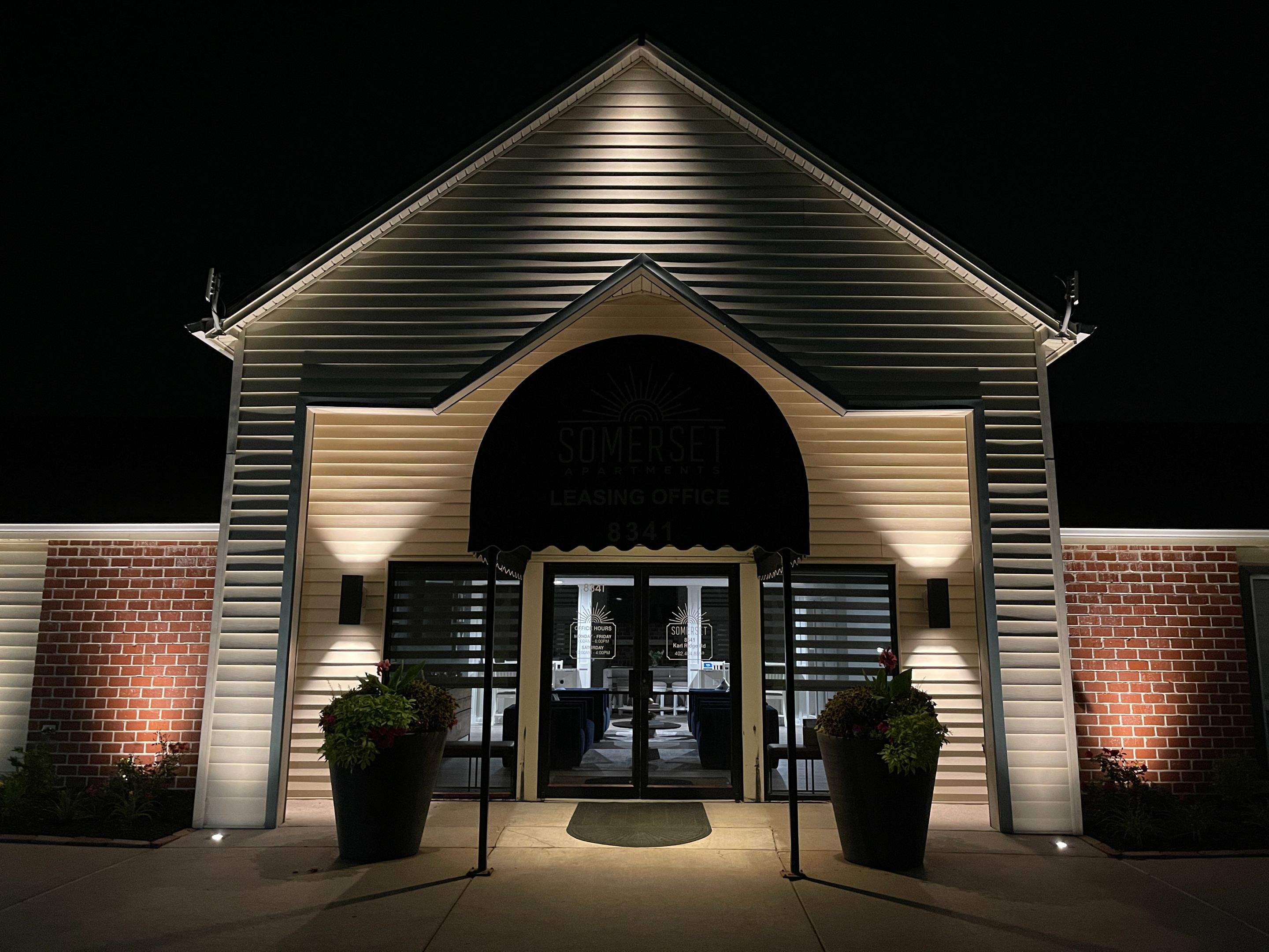 Somerset Apartments by Midwest Lightscaping