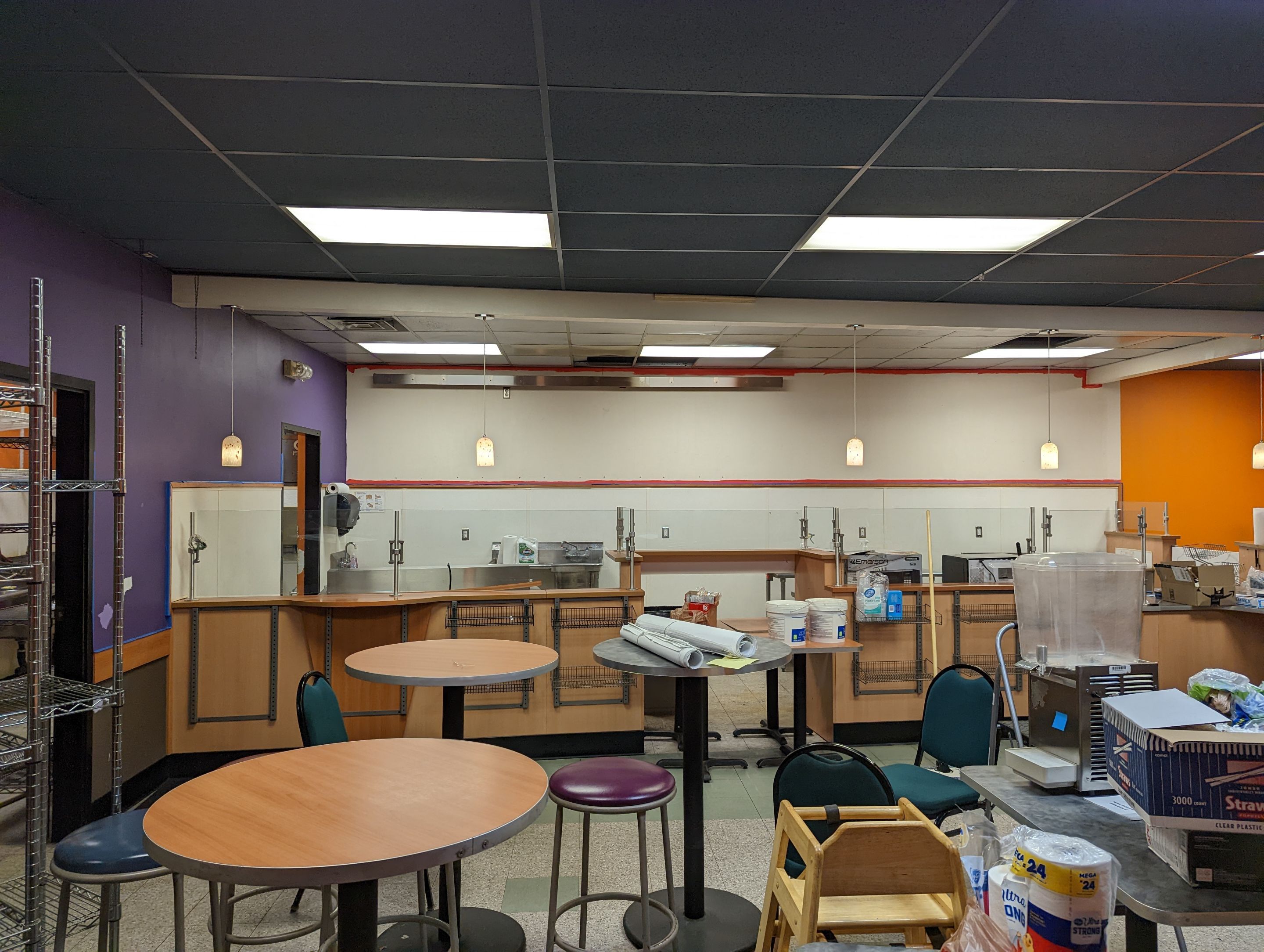Local Bakery Gets Fresh Paint! by Midnight Sun Painting