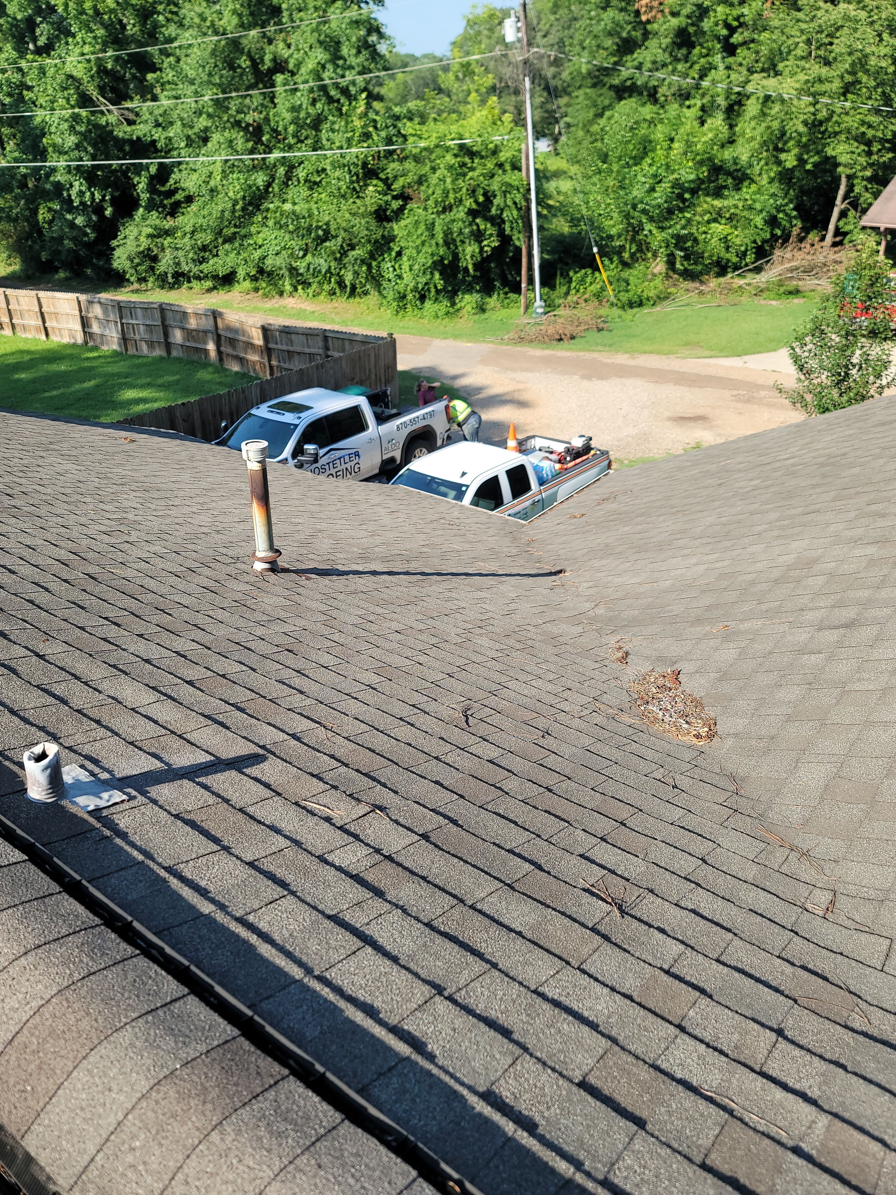 Residential Roofing Repair using Malarkey Highlander by Hostetler Roofing