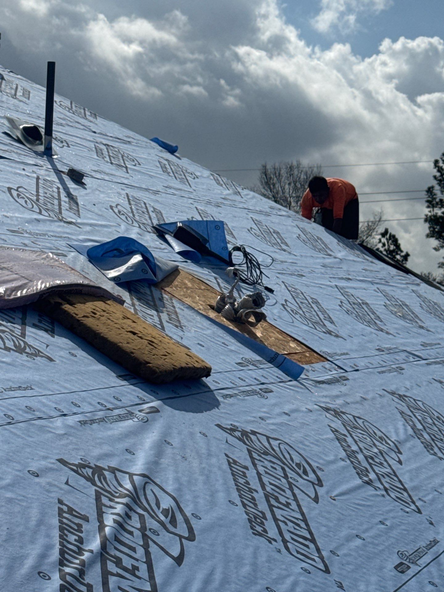 Project in Houston by Proud Roofing