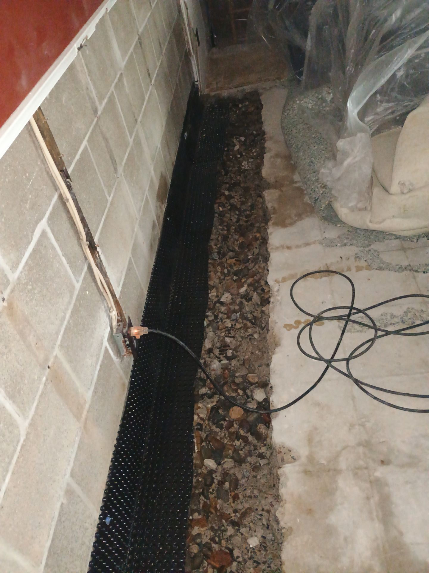 Optimizing Rob & Sue's Existing Waterproofing System by Waterproofing Northeast