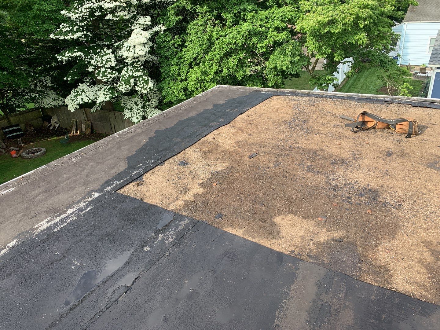 Residential Roofing Installation using Owens Corning Duration Driftwood by A Plus Exterior