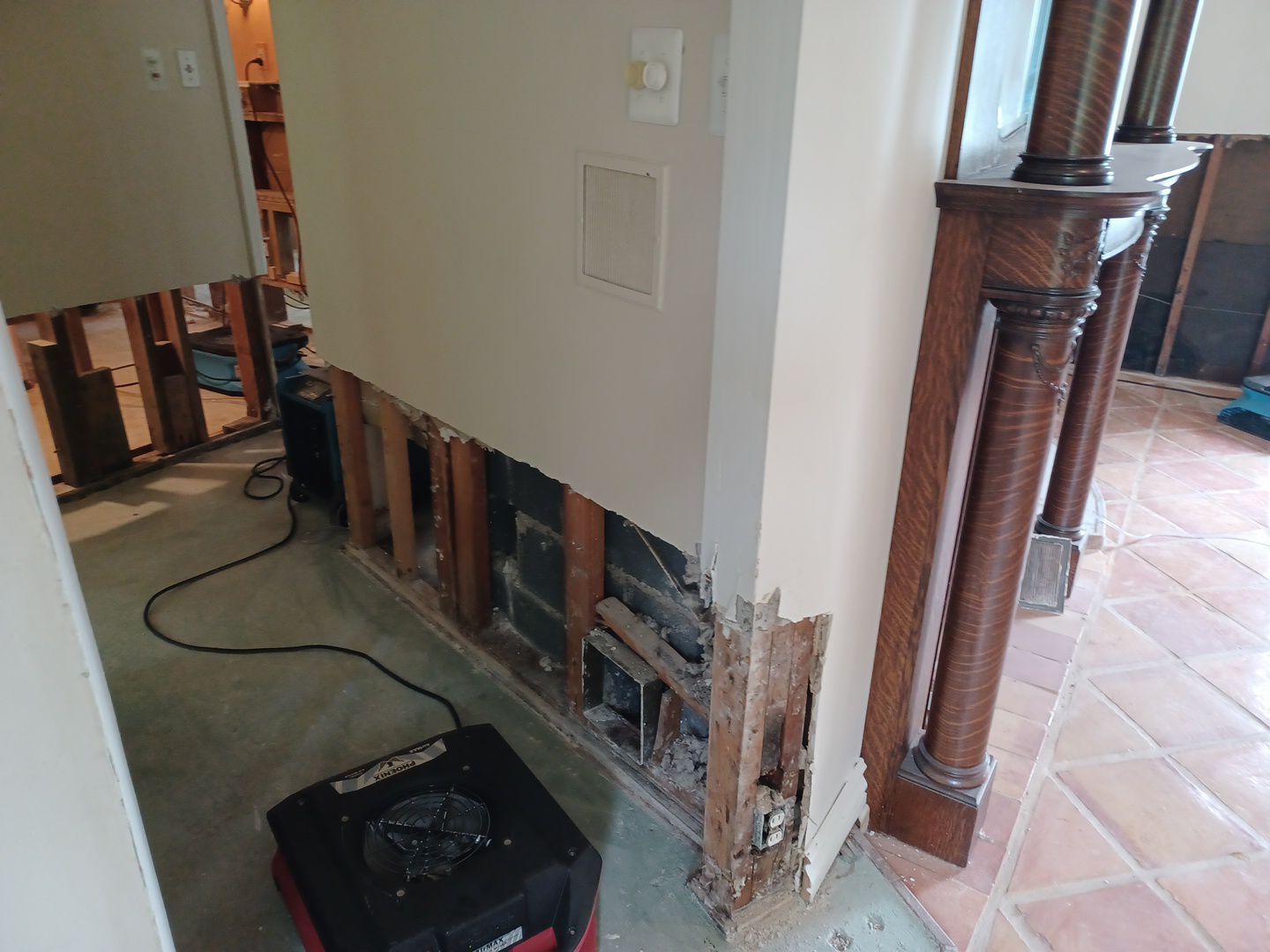 Project in West Bloomfield Township by EzDry Water Mitigation & Property Restoration