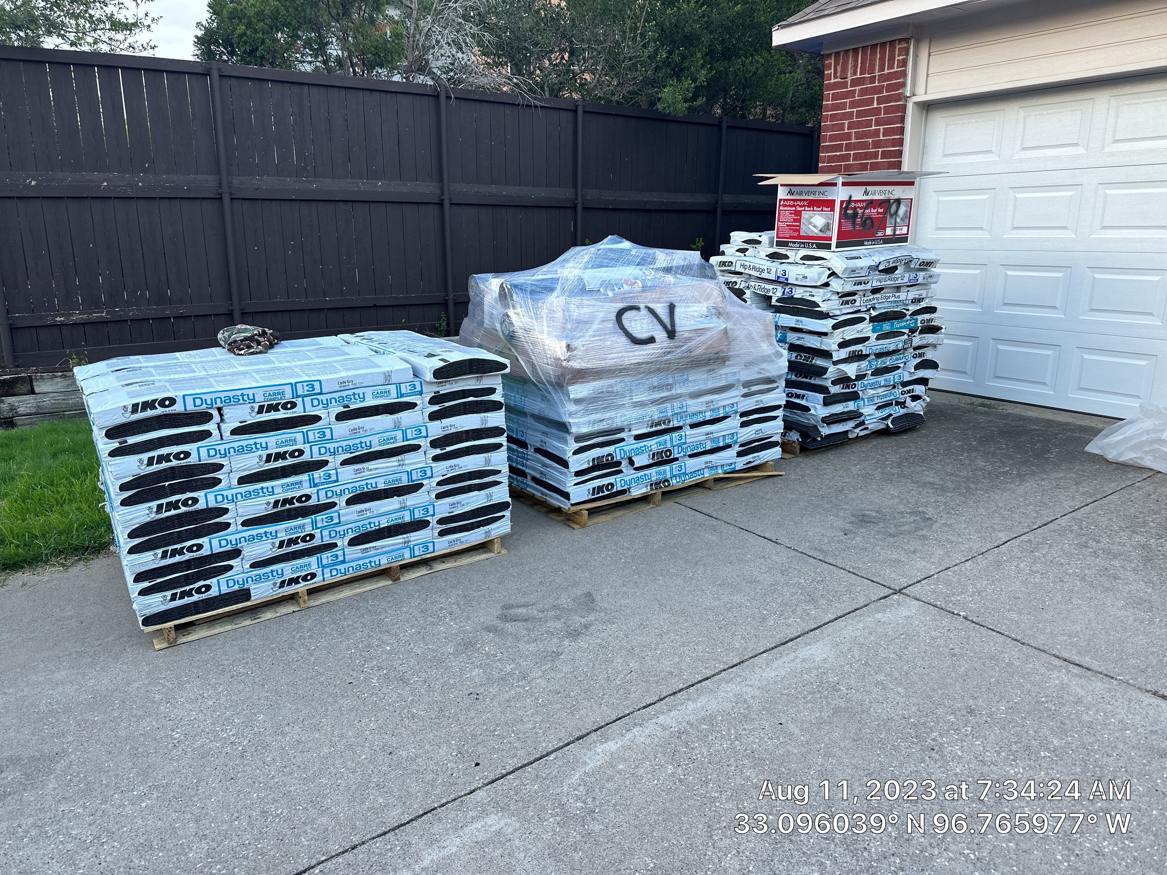 Residential Roofing Installation using IKO Dysnasty Class3 Summit Gray by Eminent Roofing & Auto Hail Repair