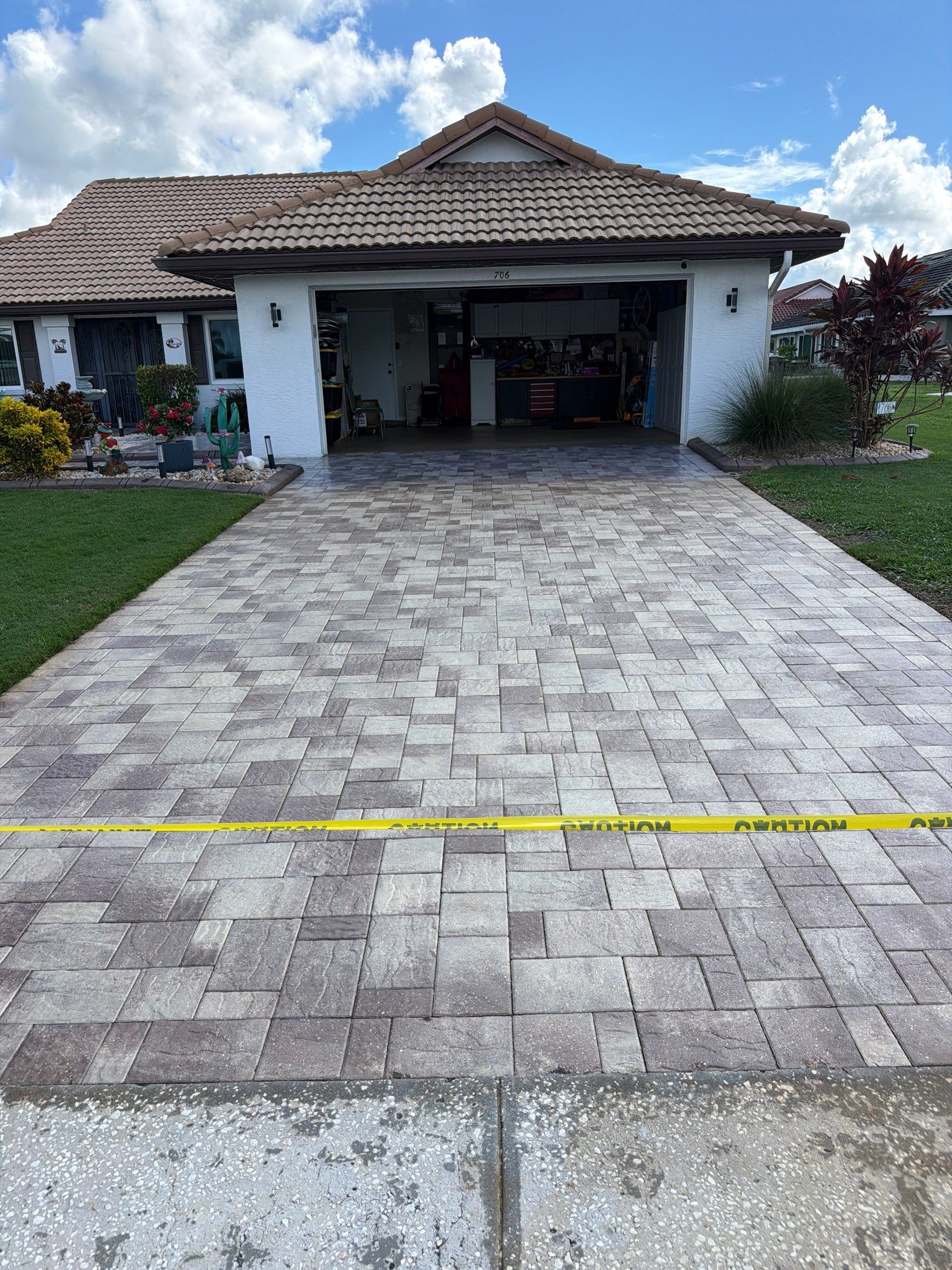 Restorative Paver Cleaning and Sealing in Sun City Center by Supreme Paver Experts
