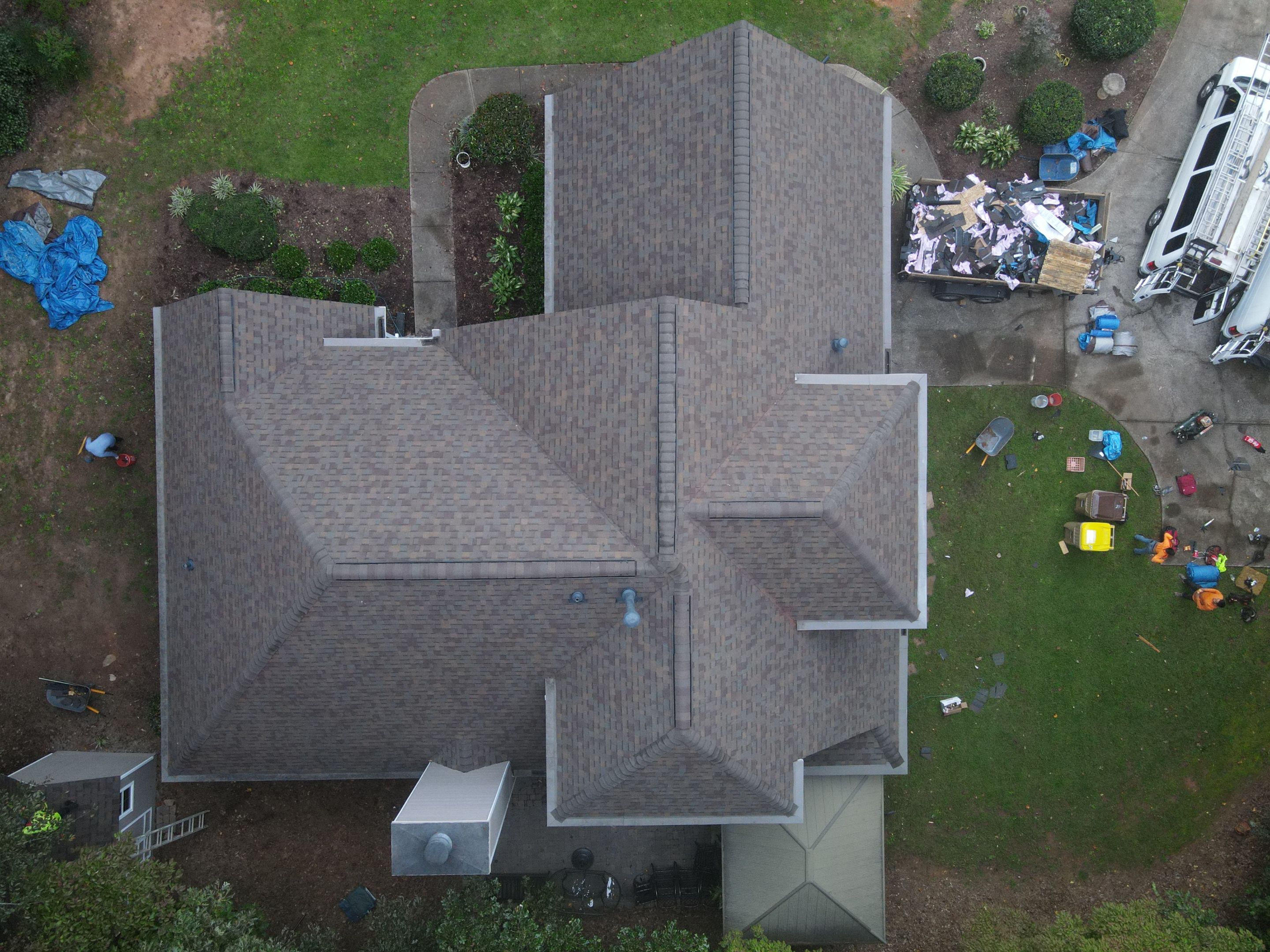 Residential Roofing Installation using Owens Corning by Inspector Roofing and Restoration