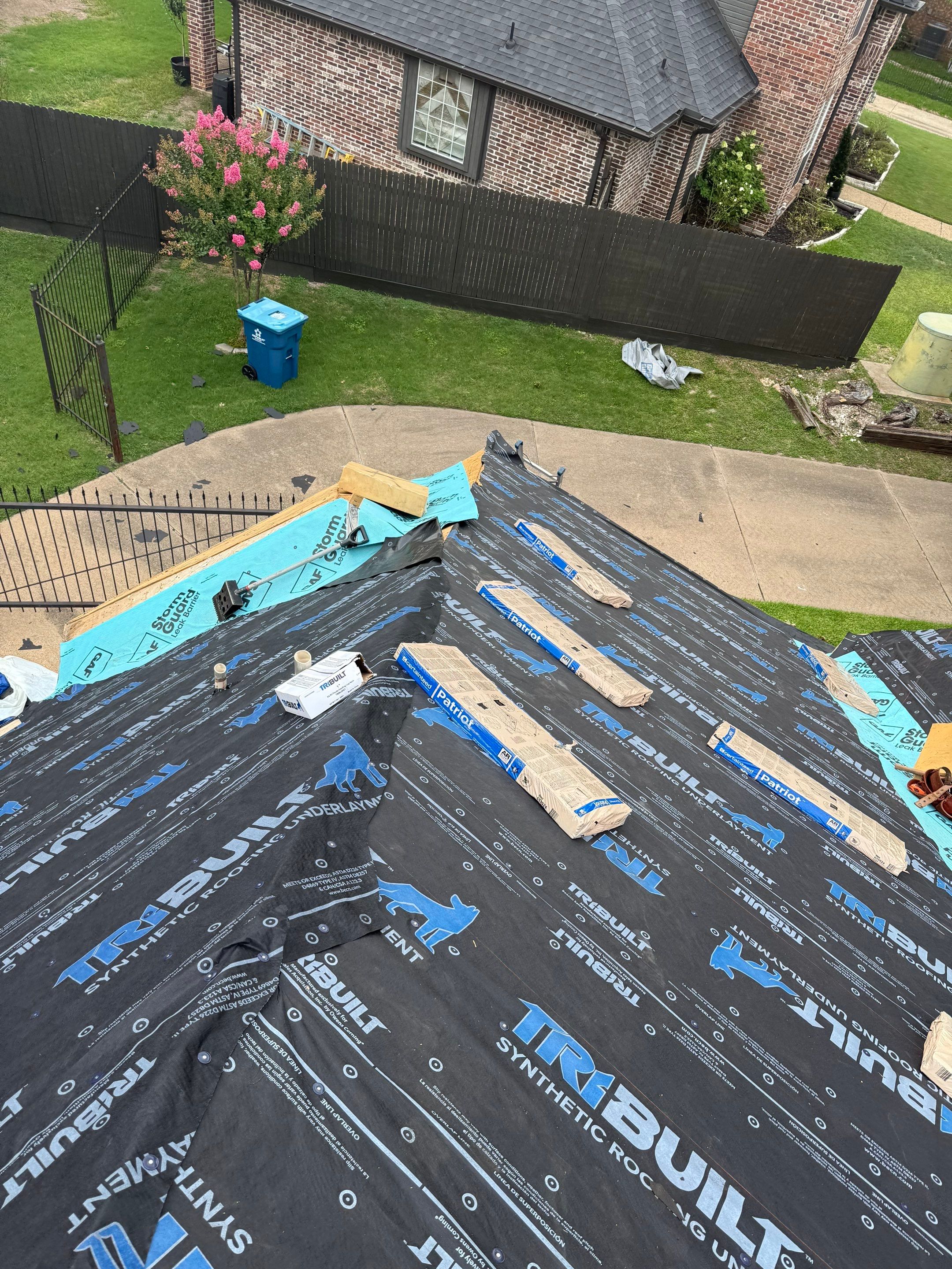 Project in DeSoto by Rhino Roofing and General Contracting, LLC
