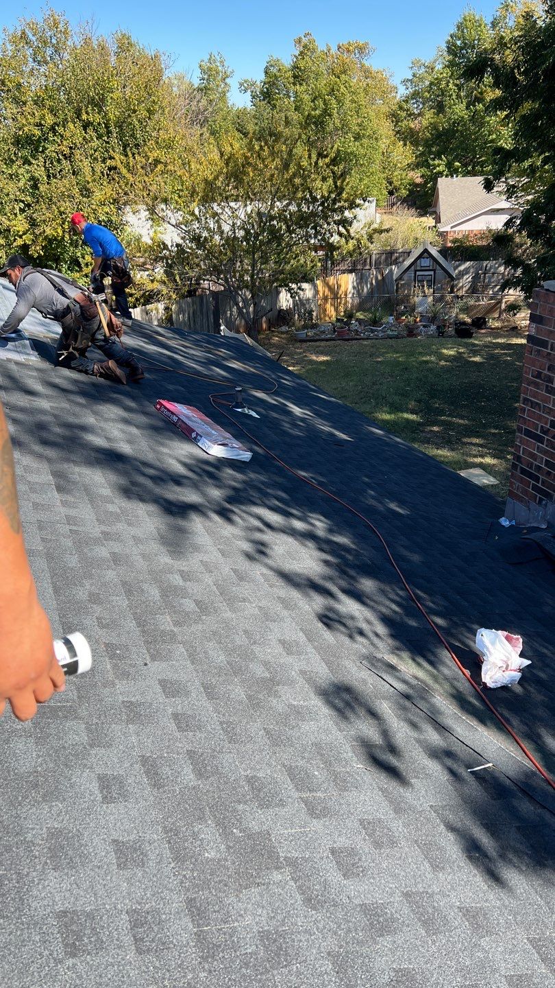 Residential Roofing Installation using GAF Natural Shadow  by A & H Roofing and Contracting