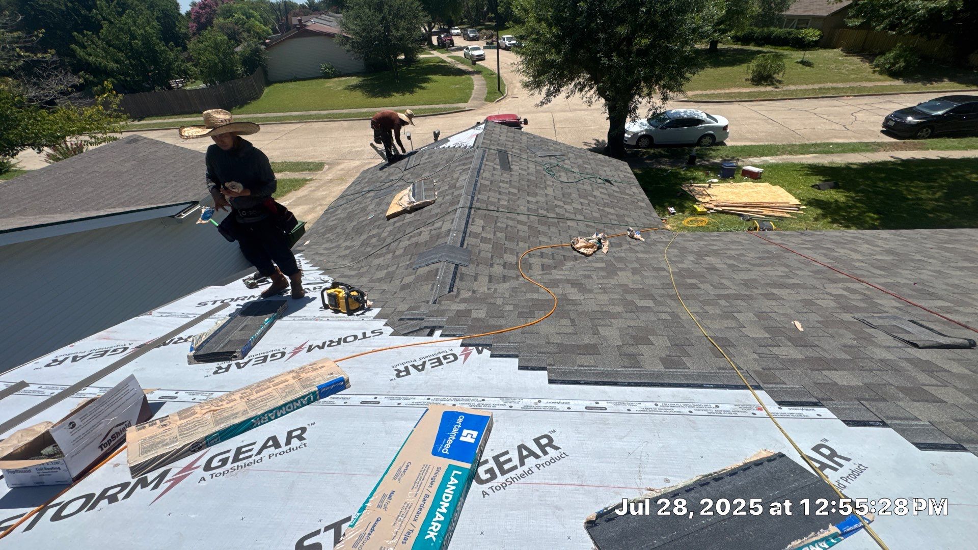 Project in Garland by Rhino Roofing and General Contracting, LLC