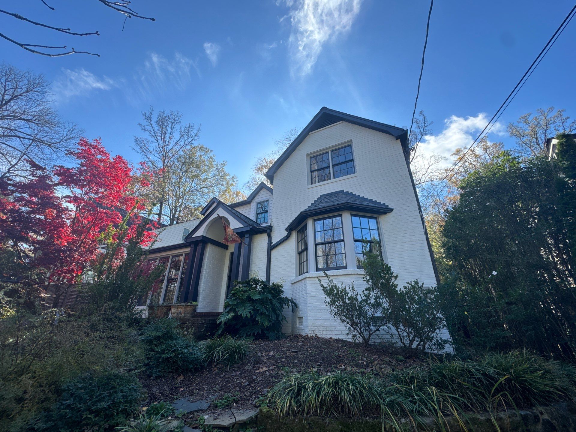 Full Exterior Painting and Trim Refinement for Atlanta Brick Residence by Swift Home Renovations