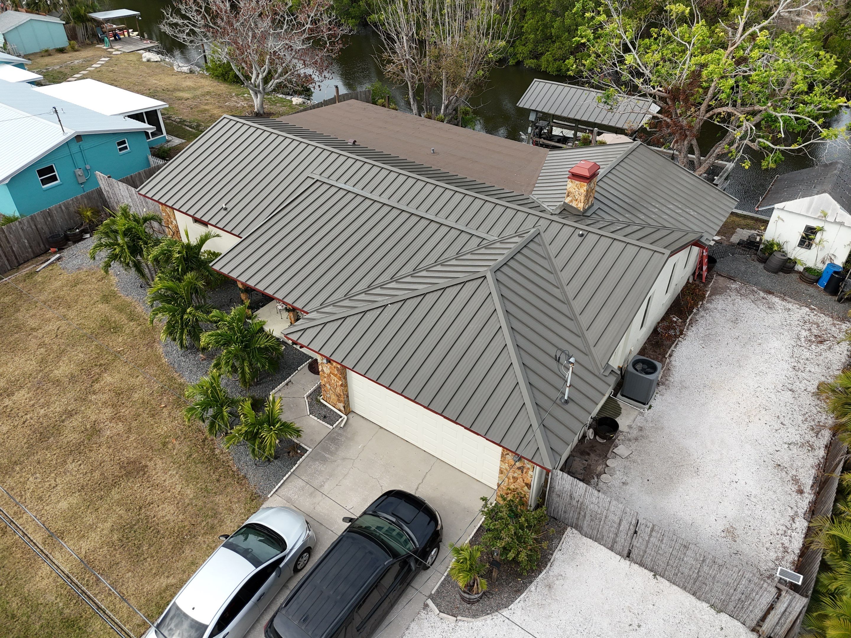 Roof replacement in Ruskin FL. by Steadfast Roofing 