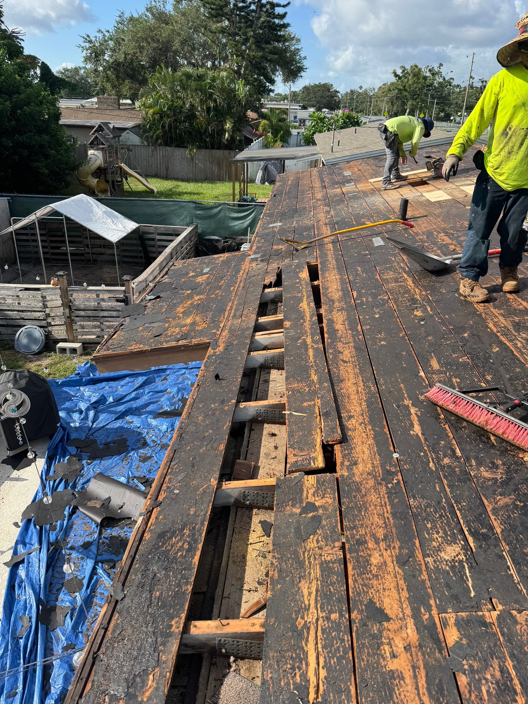 Project in Pinellas Park 33782 by Mitchell Roofing Company LLC