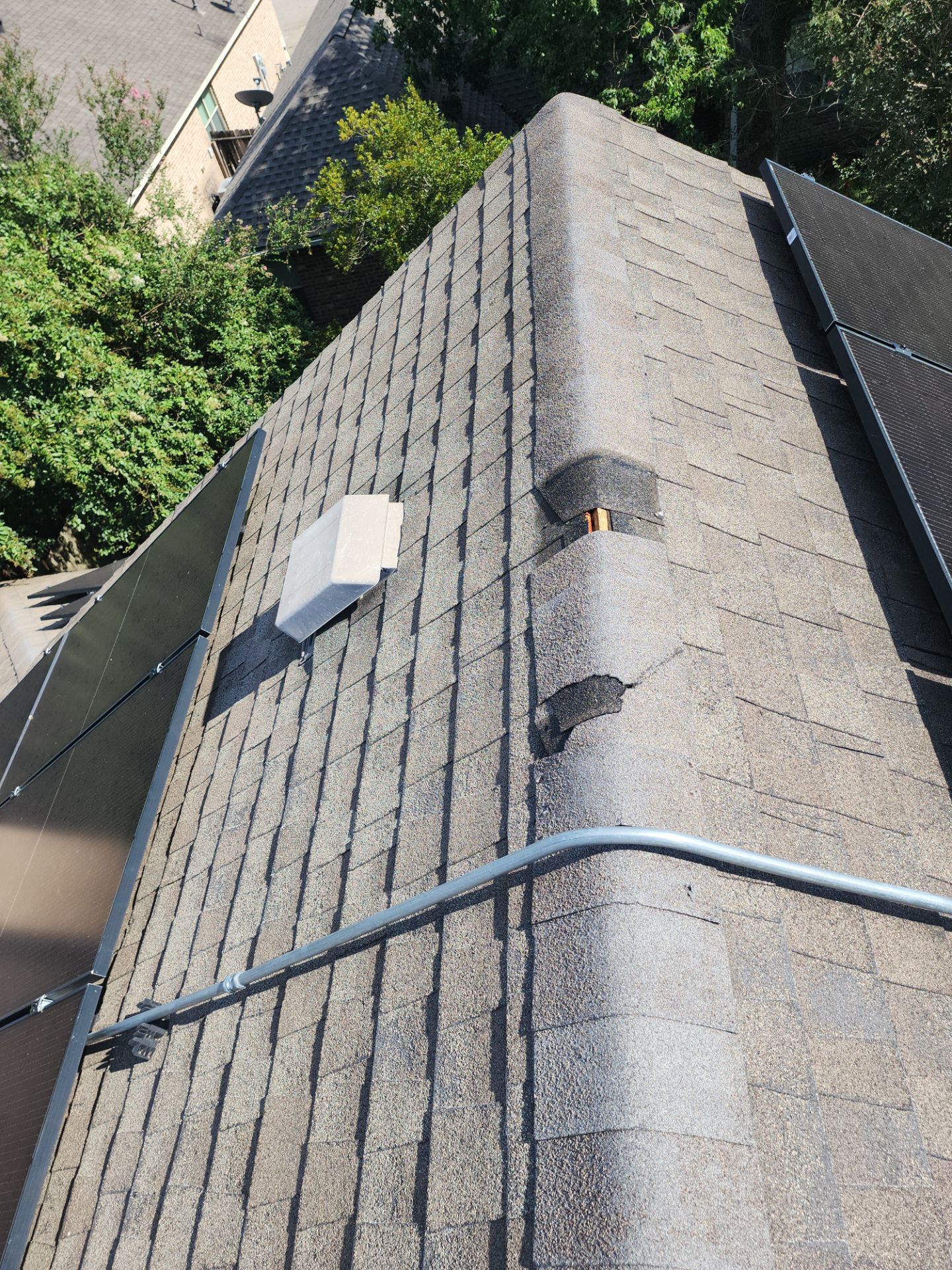 Residential Roofing Repair using Owen's Corning Duration (Lifetime) Shingles by Roof Repair Services LLC