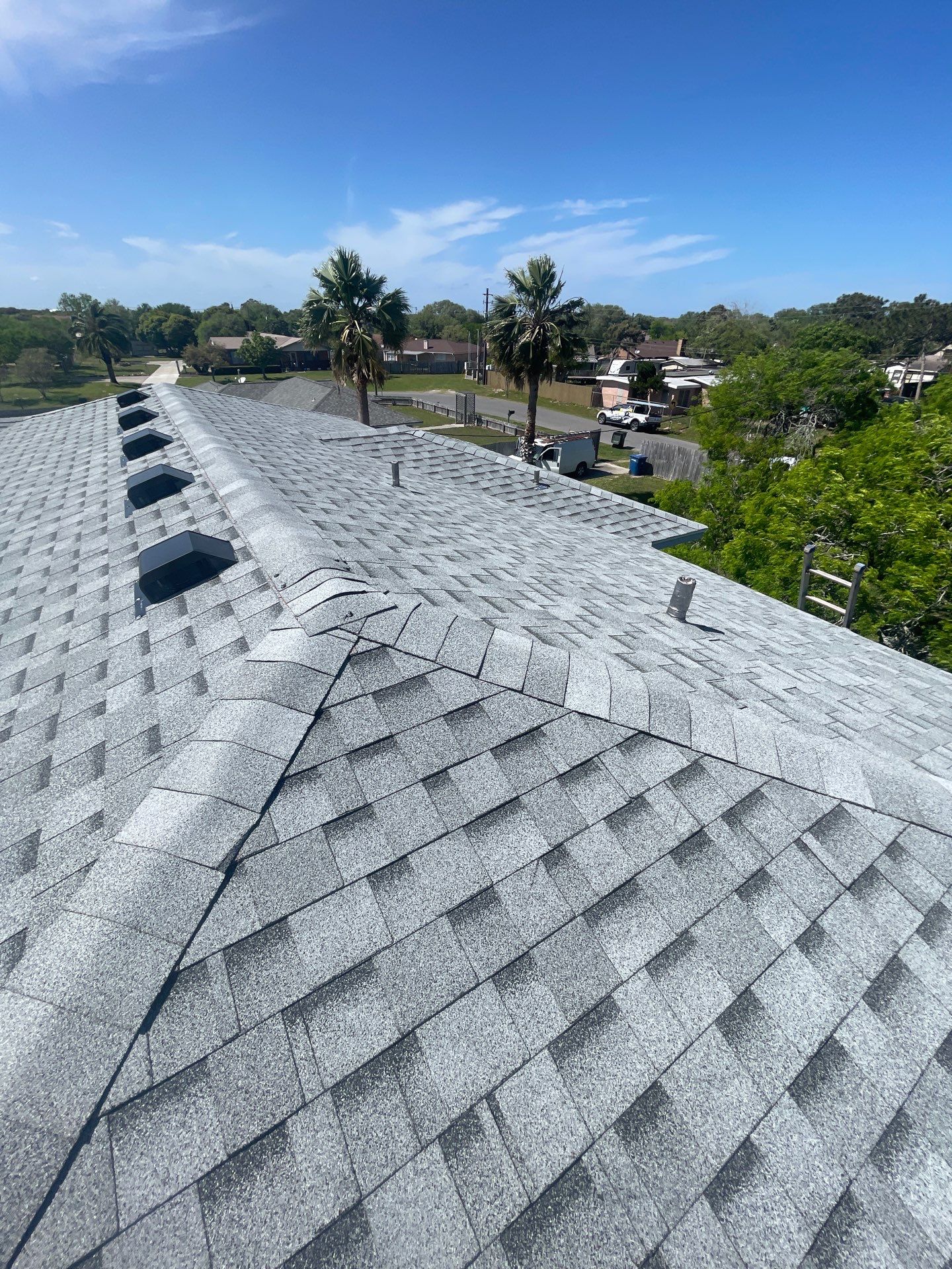 Residential Roofing Installation using IKO Cambridge Dual Gray by Lighthouse Roofing
