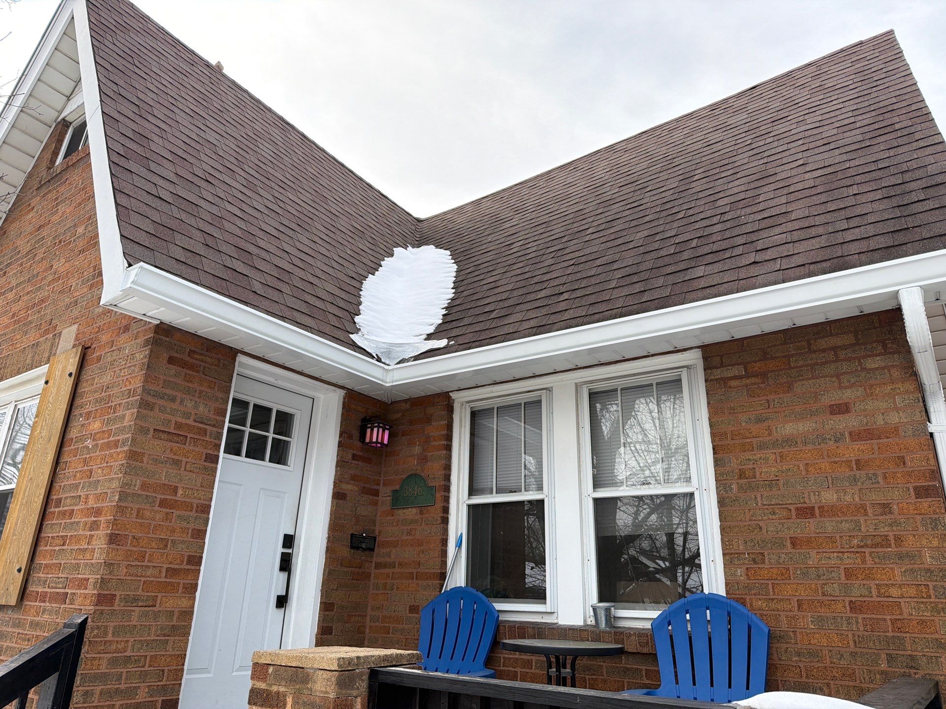 Holly Hills Storm Restoration: Soffit Repair & 6" Gutter Upgrade (South St. Louis) by Acute Roofing And Exteriors
