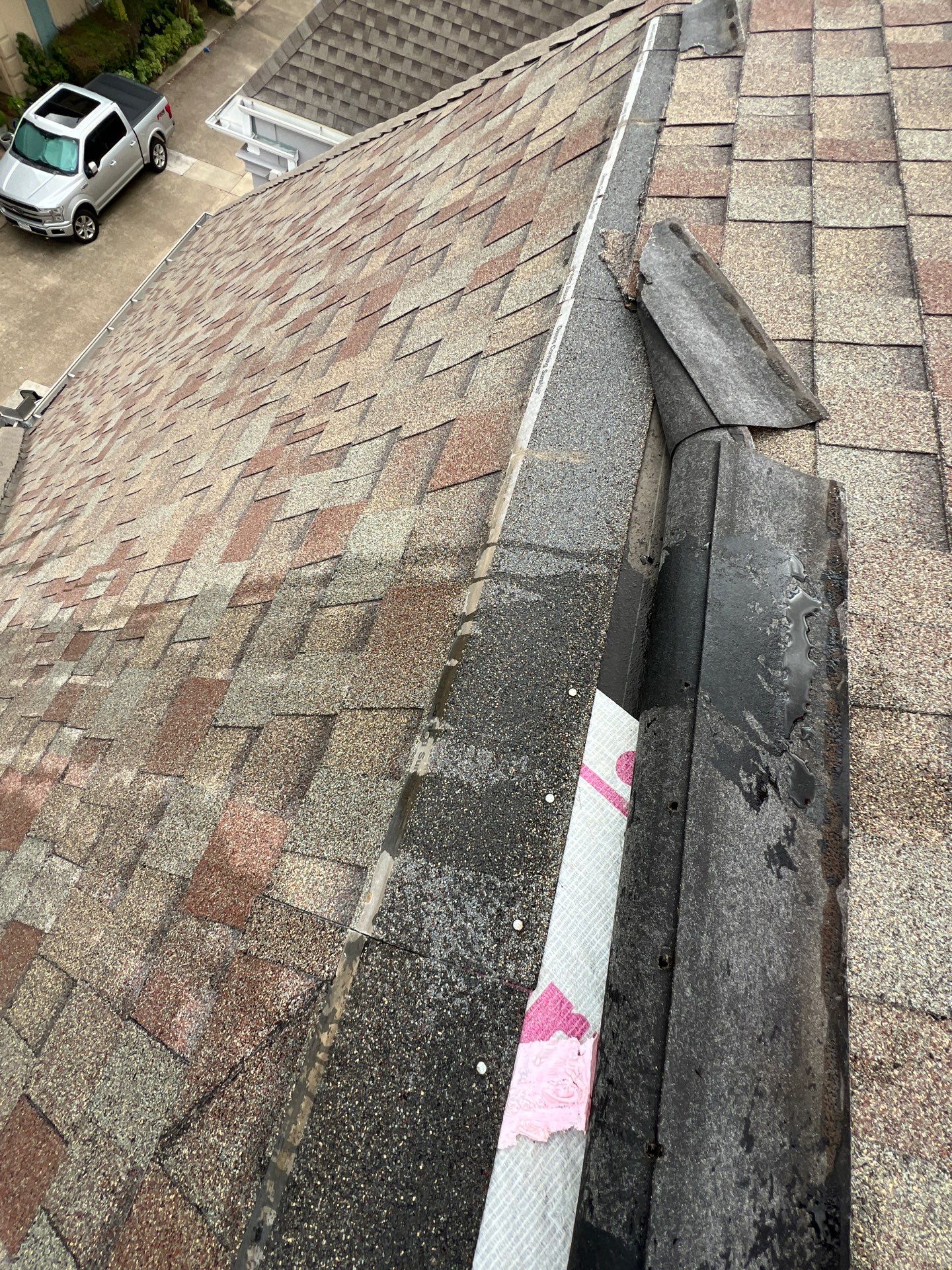 Hail Damage using Owen's Corning Duration (Lifetime) Shingles by Roof Repair Company