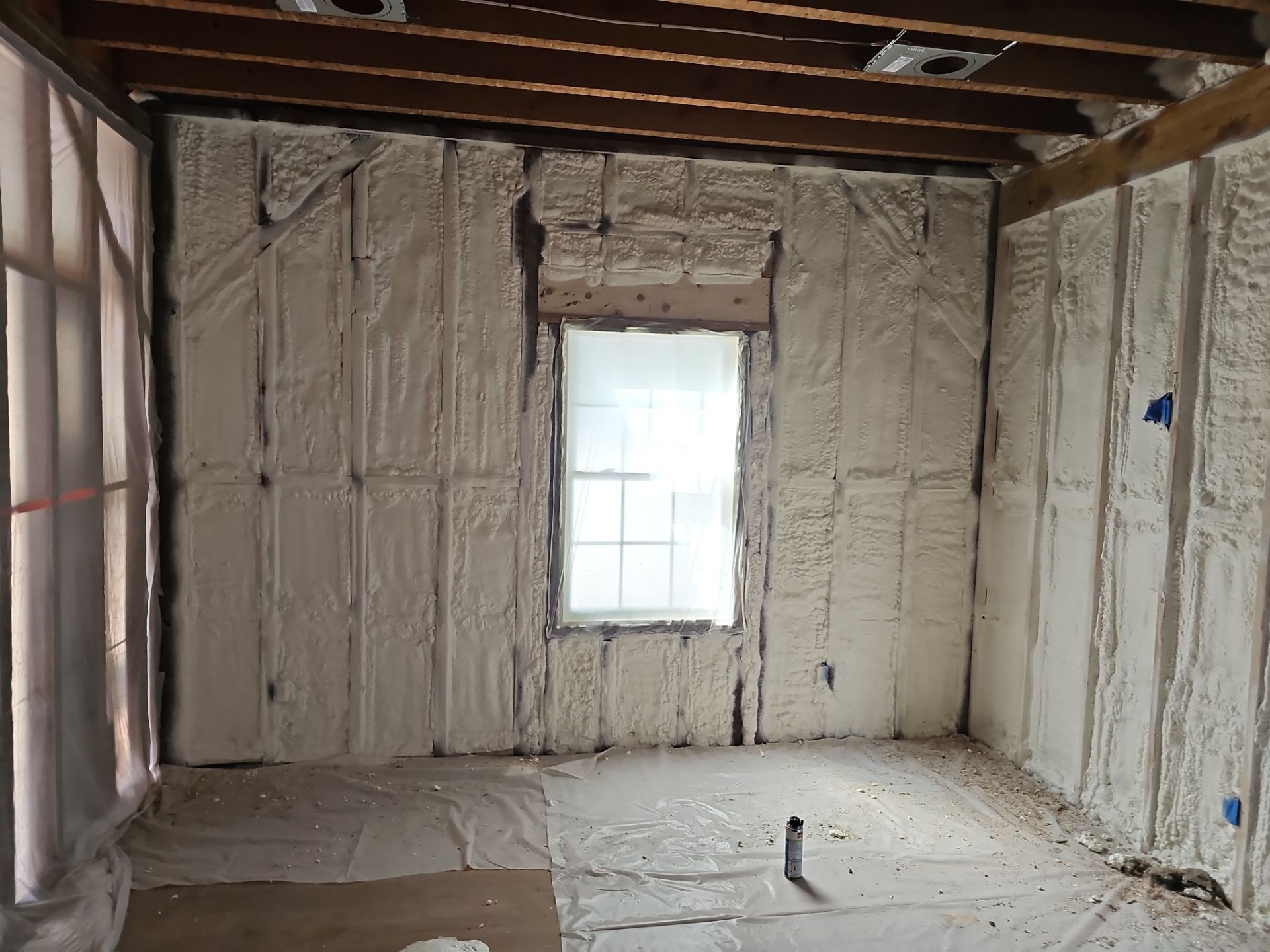Home Remodel using Closed Cell Spray Foam by NYS Foam & Energy