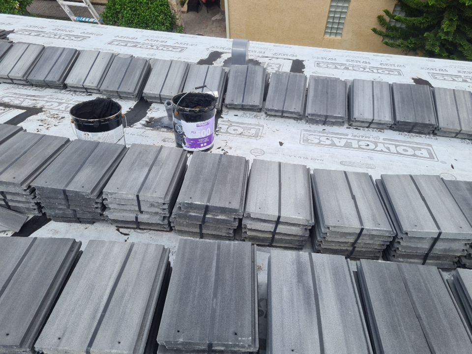Residential Roofing Installation using Eagle Roofing Tile by BLUES BROTHERS ROOFING