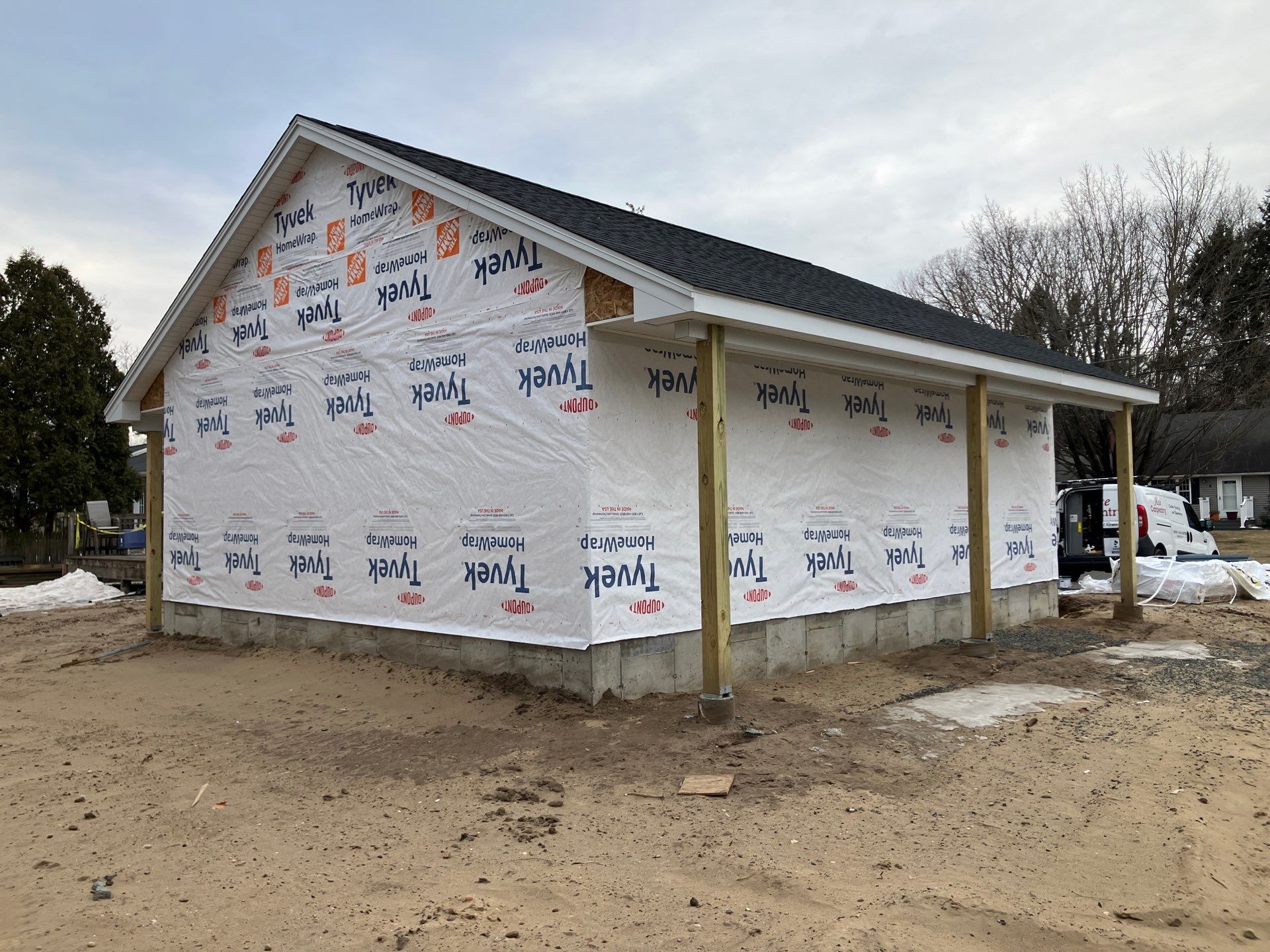 Addition: Garage by Ace Carpentry LLC 
