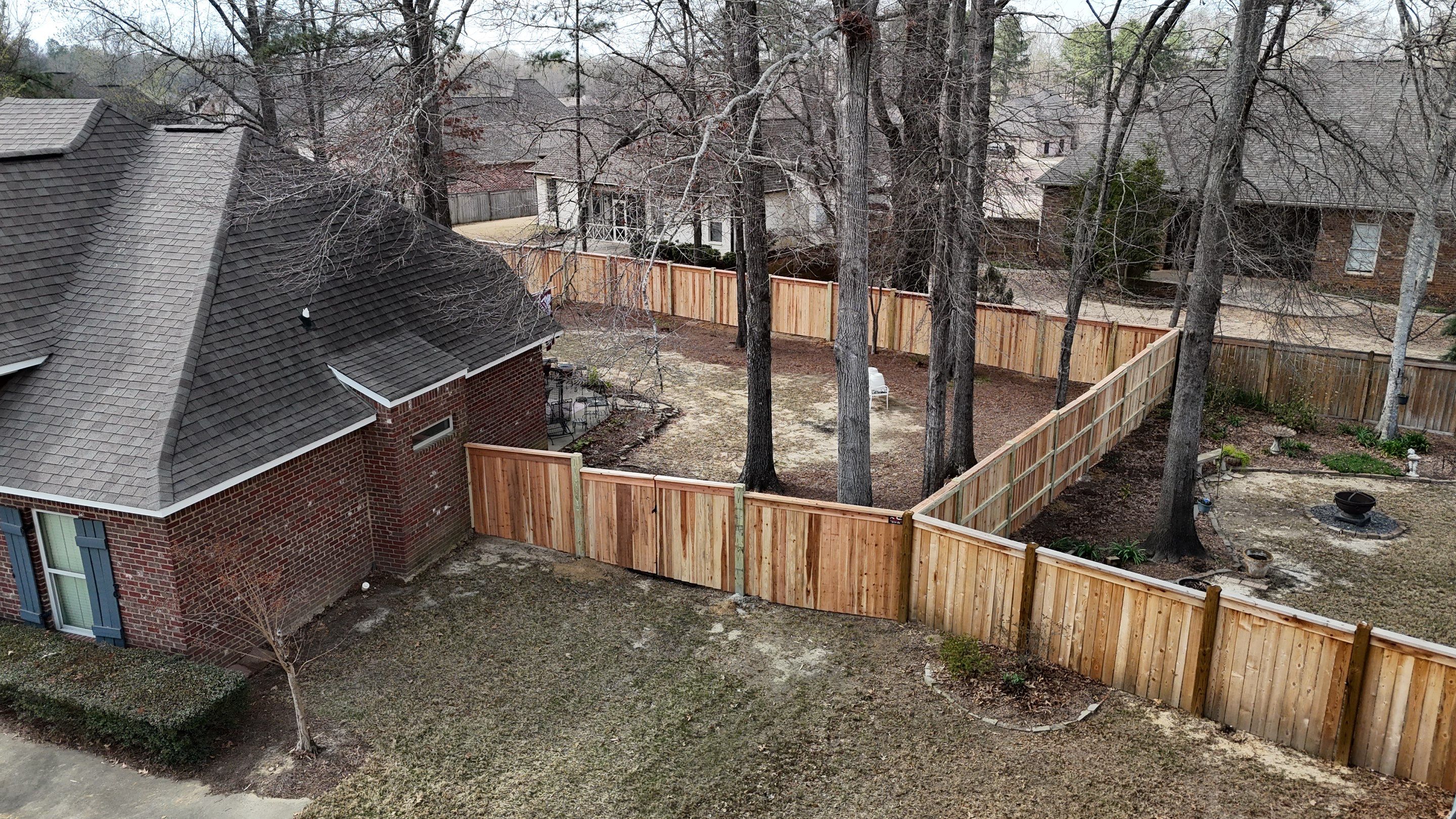 6' Cedar Good Neighbor 6x6  by Roberson Construction LLC