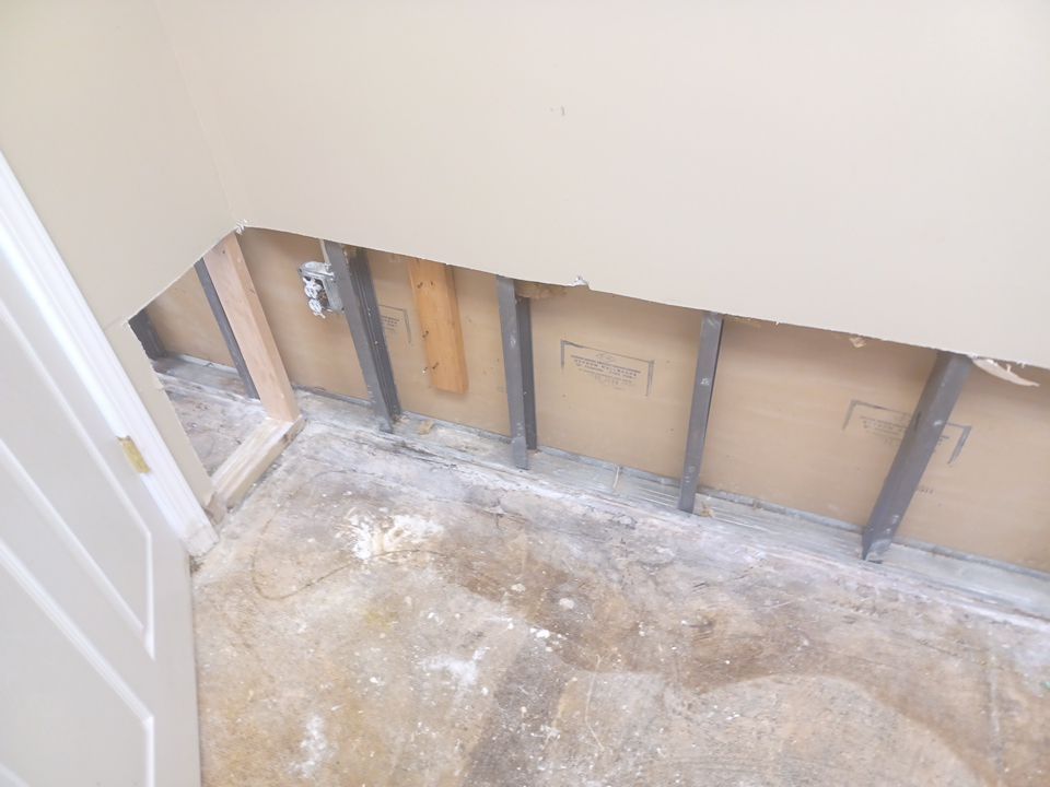 Project in Commerce Twp by EzDry Water Mitigation & Property Restoration