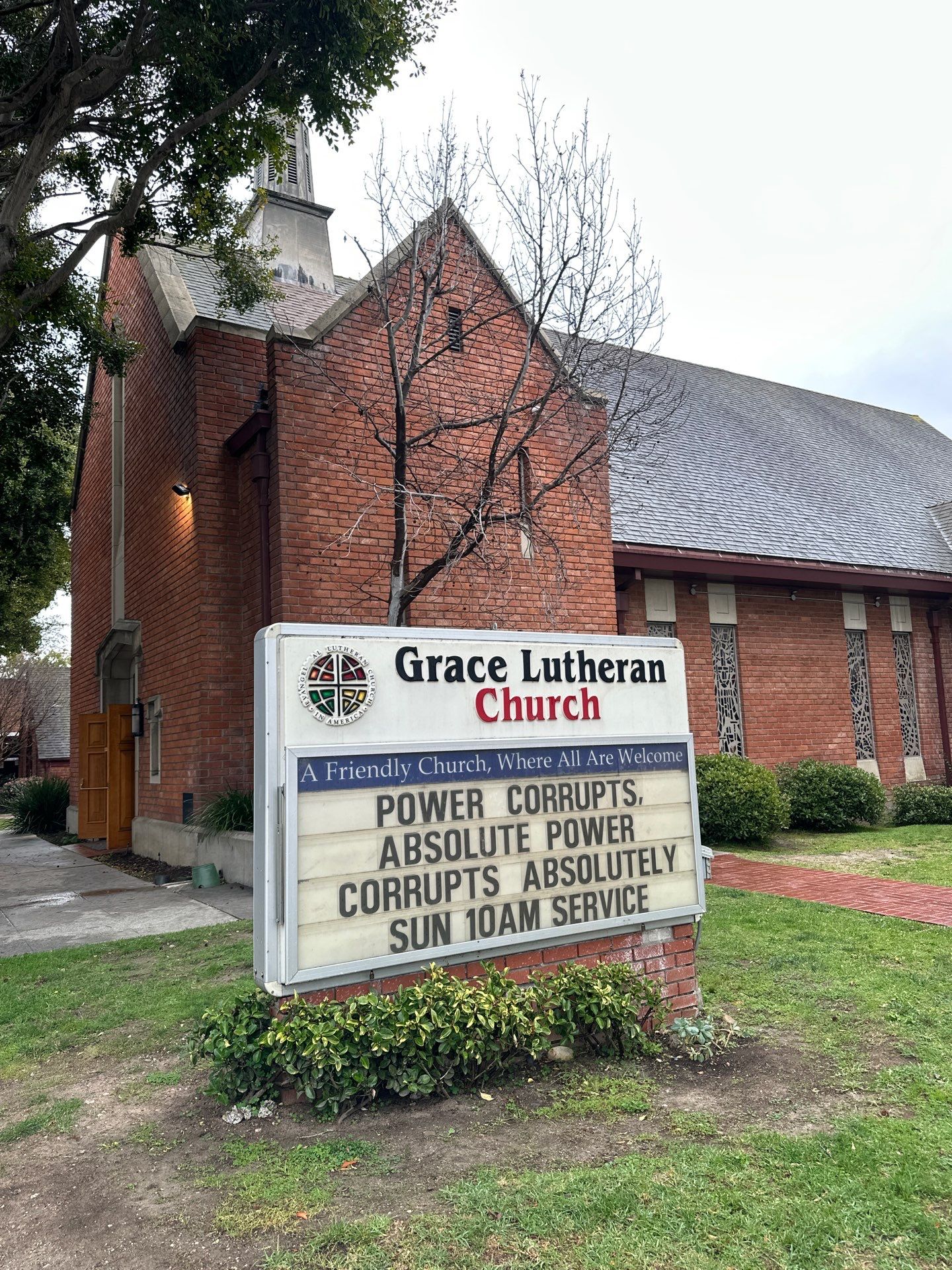 Grace Lutheran Church in Culver City - Roof Repairs using GAF Copper Canyon  by Hull Brothers Roofing