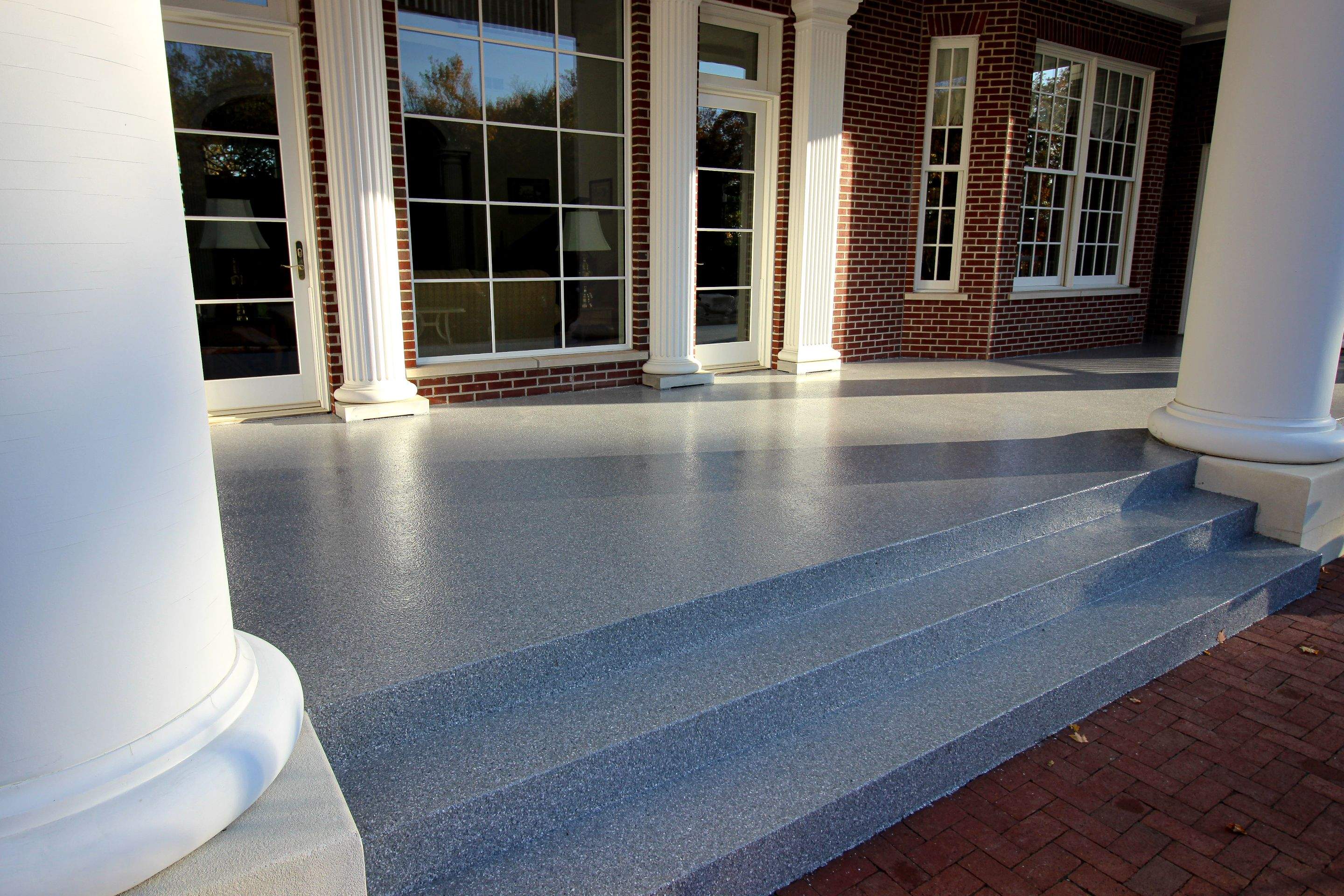 Patio Installation using Granite by Your1DayFloor.com
